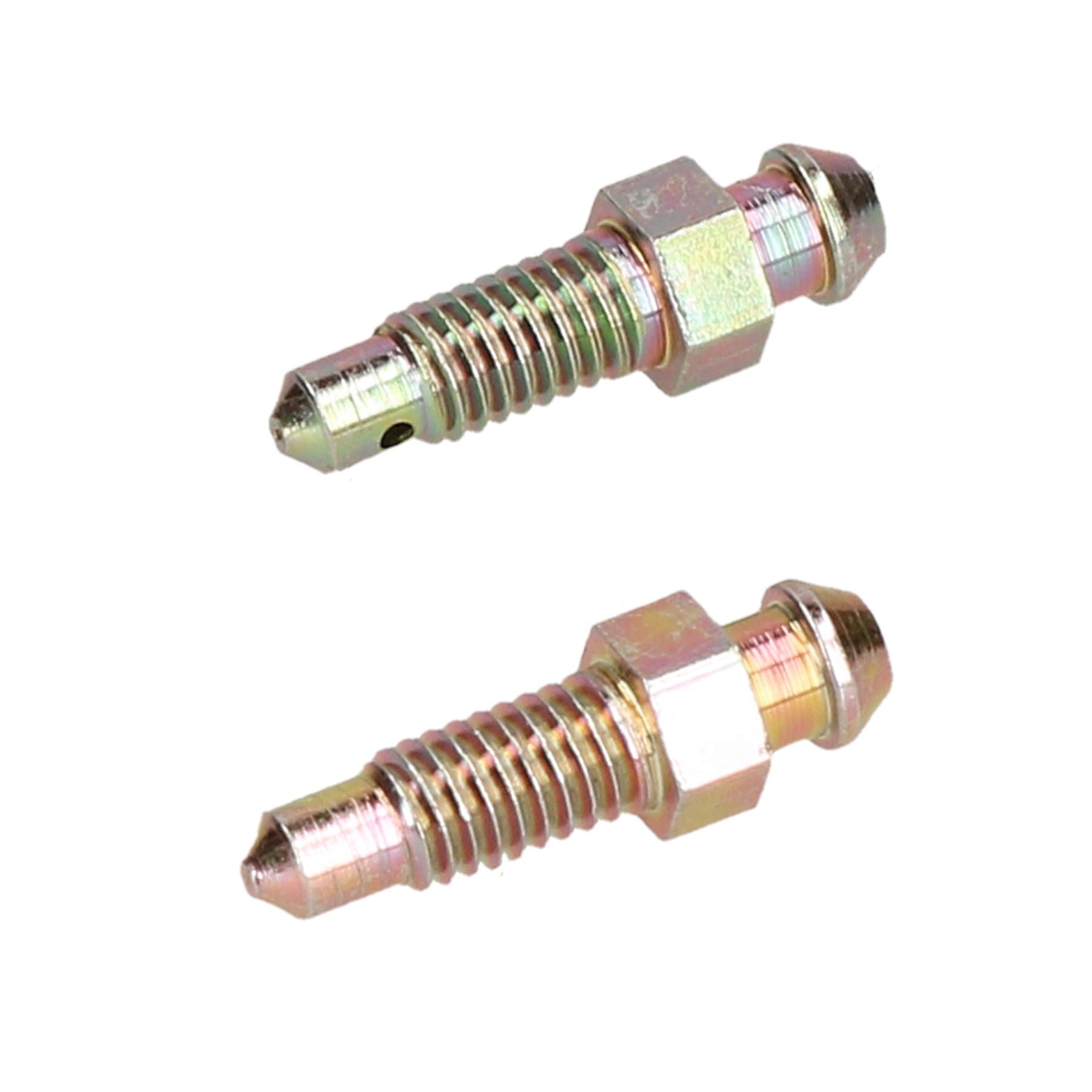 Vis de purge pour étrier de frein en acier court 6 mm x 1 mm Vis de purge 4 pièces