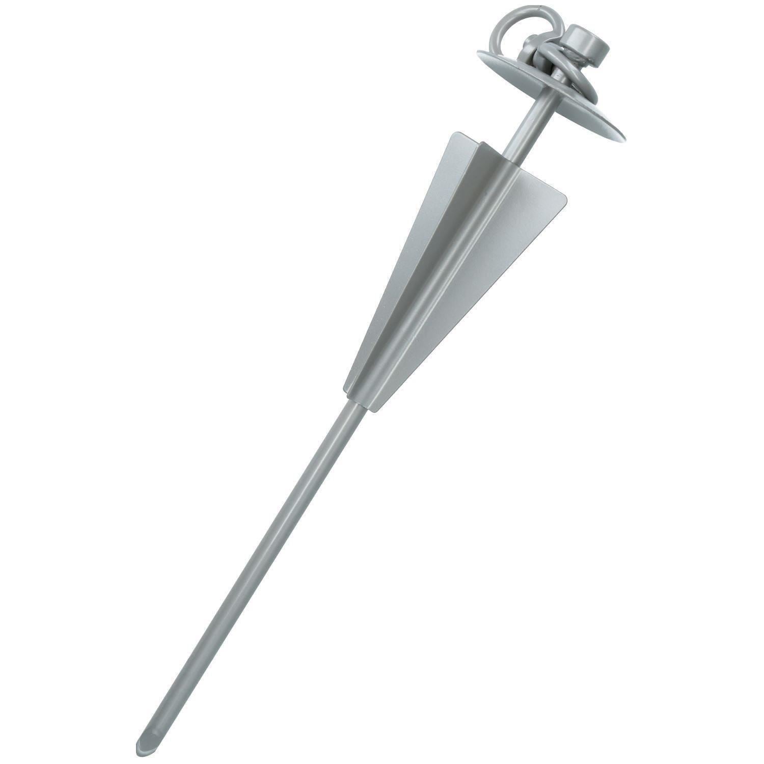 2 x extra starke Absteckspikes für Hunde und 2 x 4,5 m wetterfestes Abspannkabel.