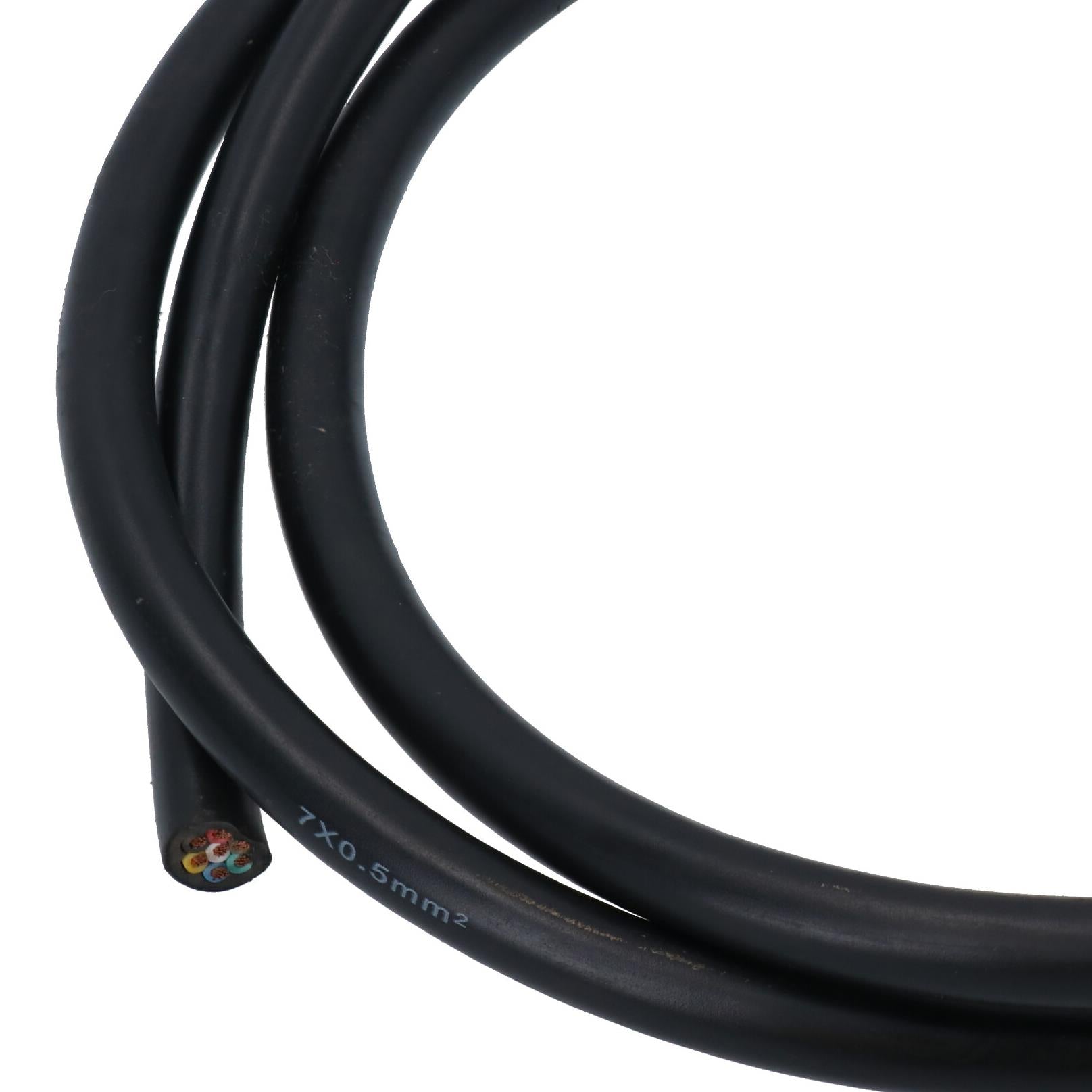 7-adriges Kabel für Anhänger und Wohnwagen in Automobilqualität
