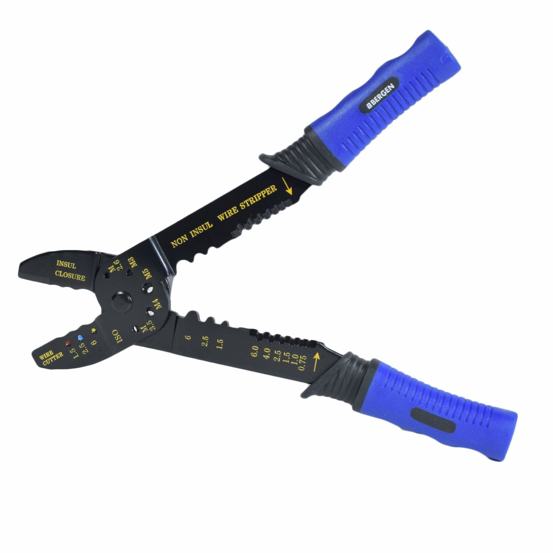 Electrical Crimping Crimp for Non-Insulated and Insulated Spades Terminals Bergen