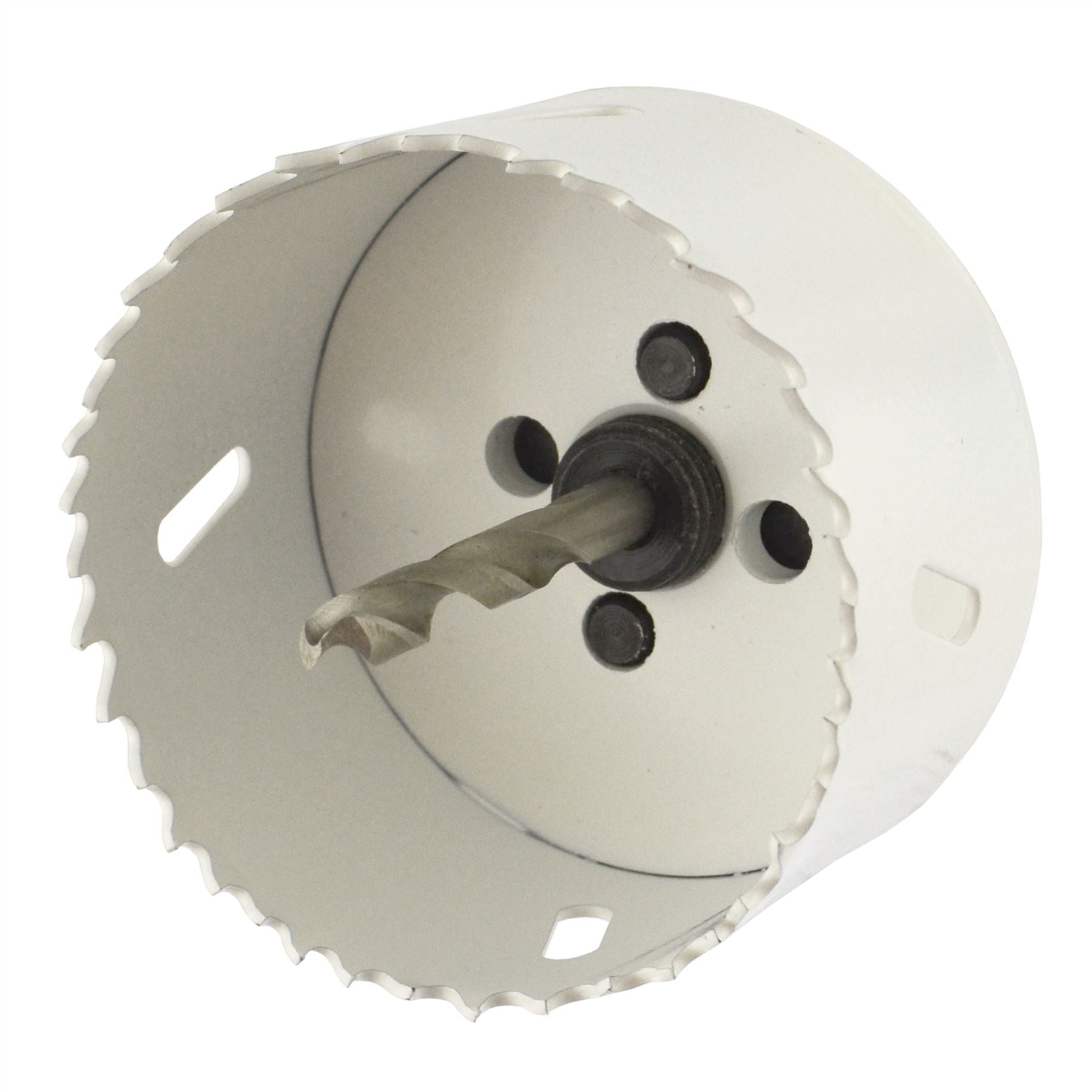 32 - 152 mm Lochsäge mit 1/2 Zoll Schaftbohrfutter, Fräser, Bimetall-Bohrer