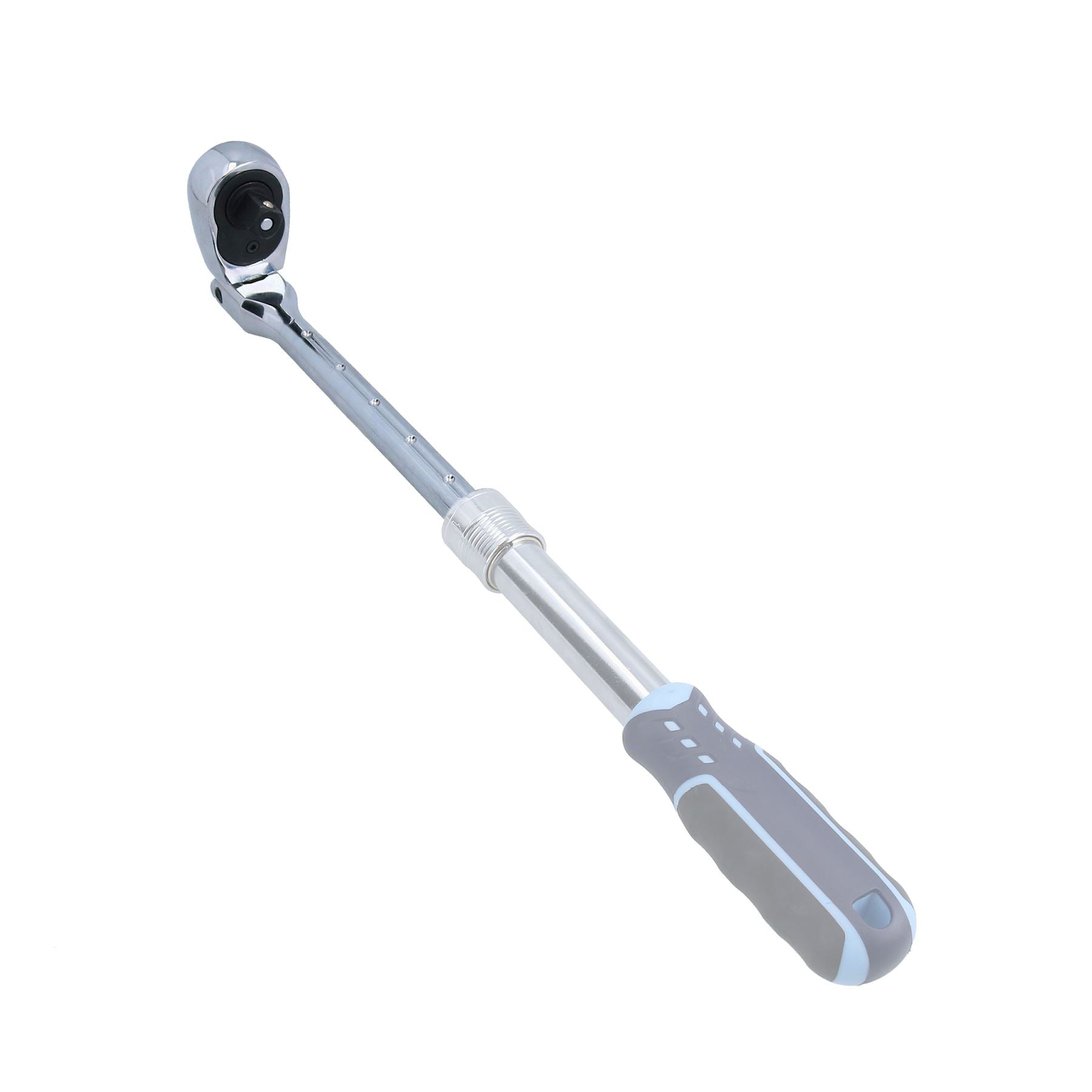 Tournevis à cliquet extensible et flexible à entraînement 1/2" 72 dents à dégagement rapide