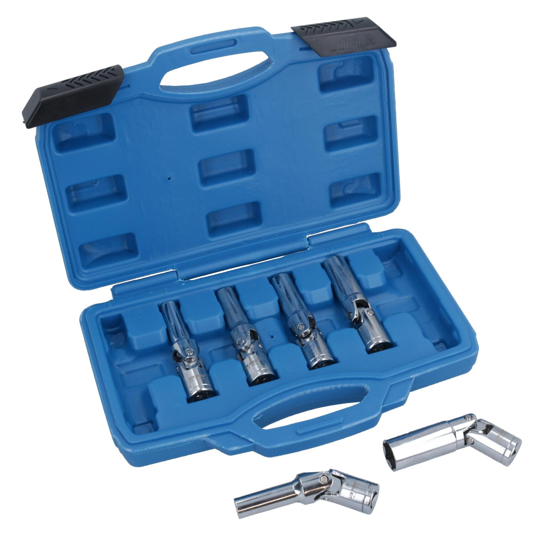 Jeu de douilles pour bougies de préchauffage, entraînement métrique 3/8, 6 pièces, 8 mm - 16 mm