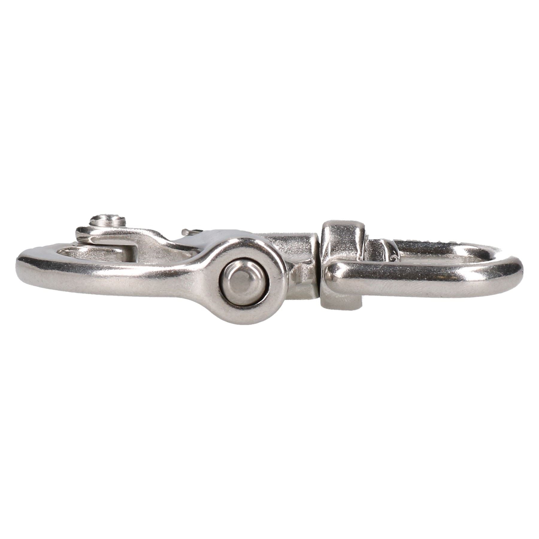 Snap Shackle with Swivel Marine Grade 316 Stainless Steel Rigging Carabiner