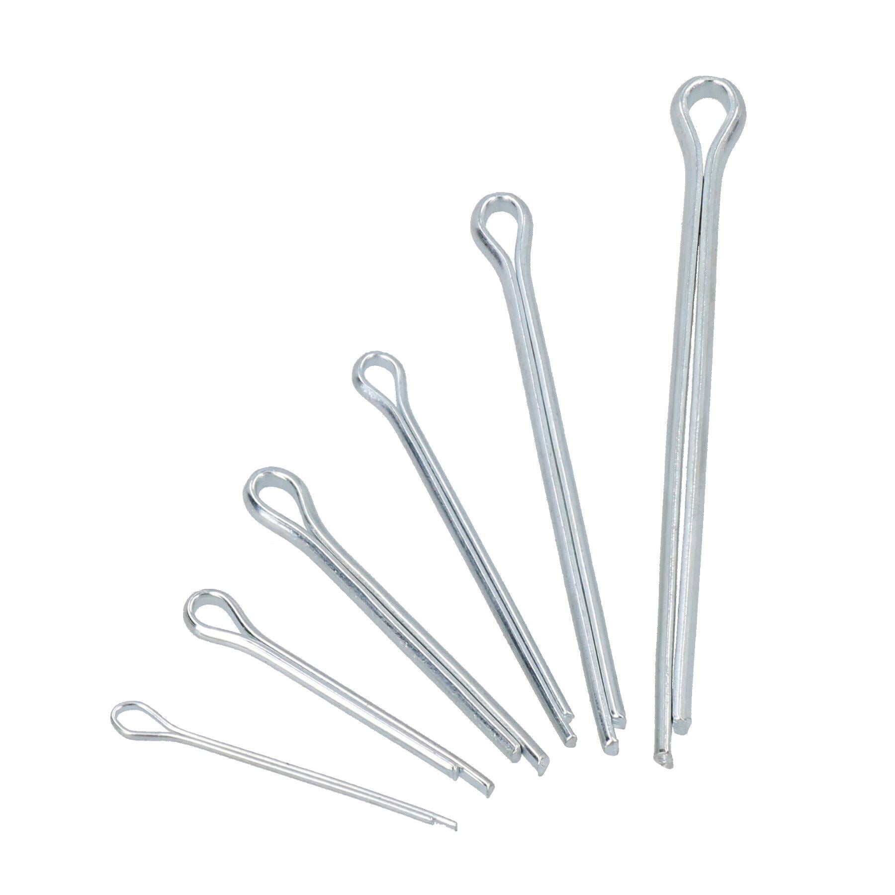 2 x 10 Zoll pneumatische Sackkarre, Gartenwagenrad, 16 mm Bohrung + 555 Stück Splintstifte