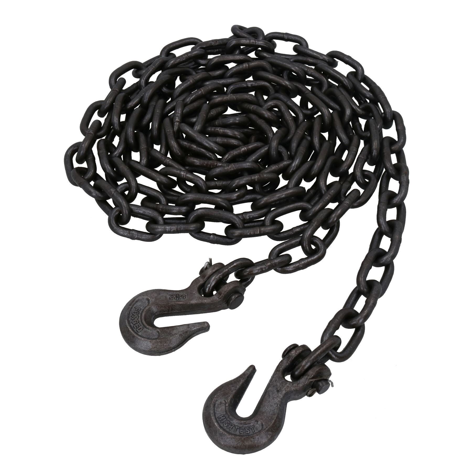4 m 8 mm Abschleppkette zum Abschleppen und Bergen, Greifhaken, 1770 kg Arbeitslast + Koffer