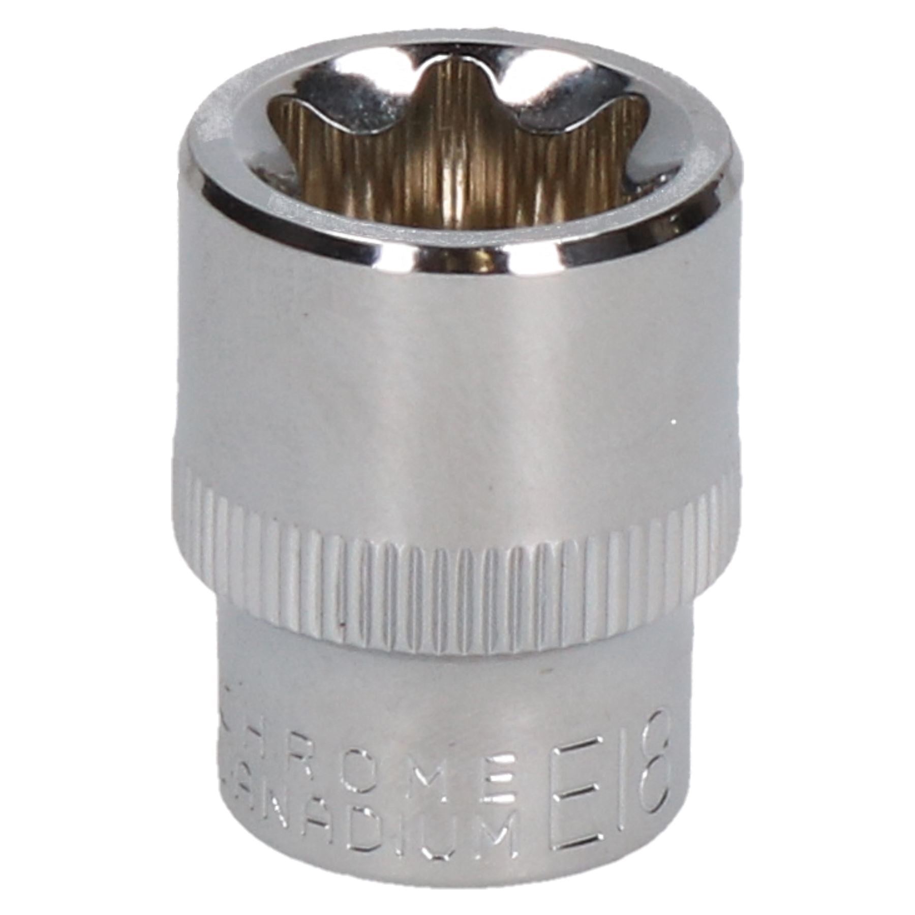 Female Torx Socket Star Bit Standard External Chrome Vanadium