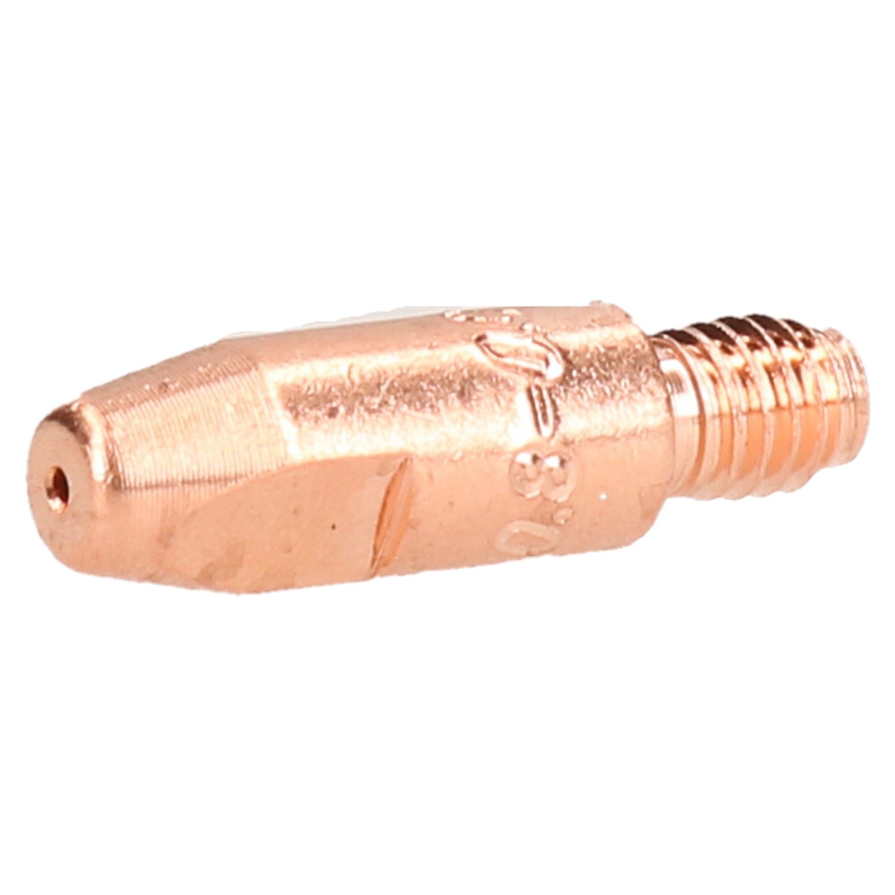 0.8mm Mig Welding Welder Round Contact Tips for MB25 MB36 Euro Torches 5pk