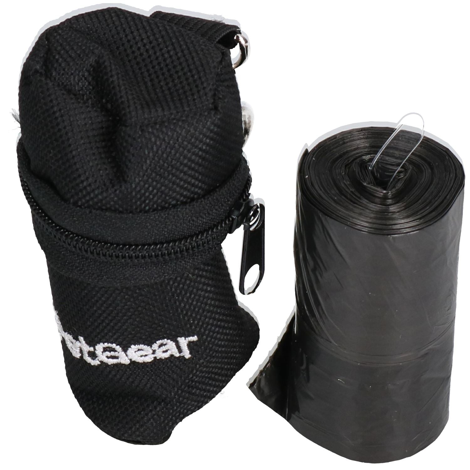 Distributeur de sacs à crottes en toile pour chien et chiot avec clip