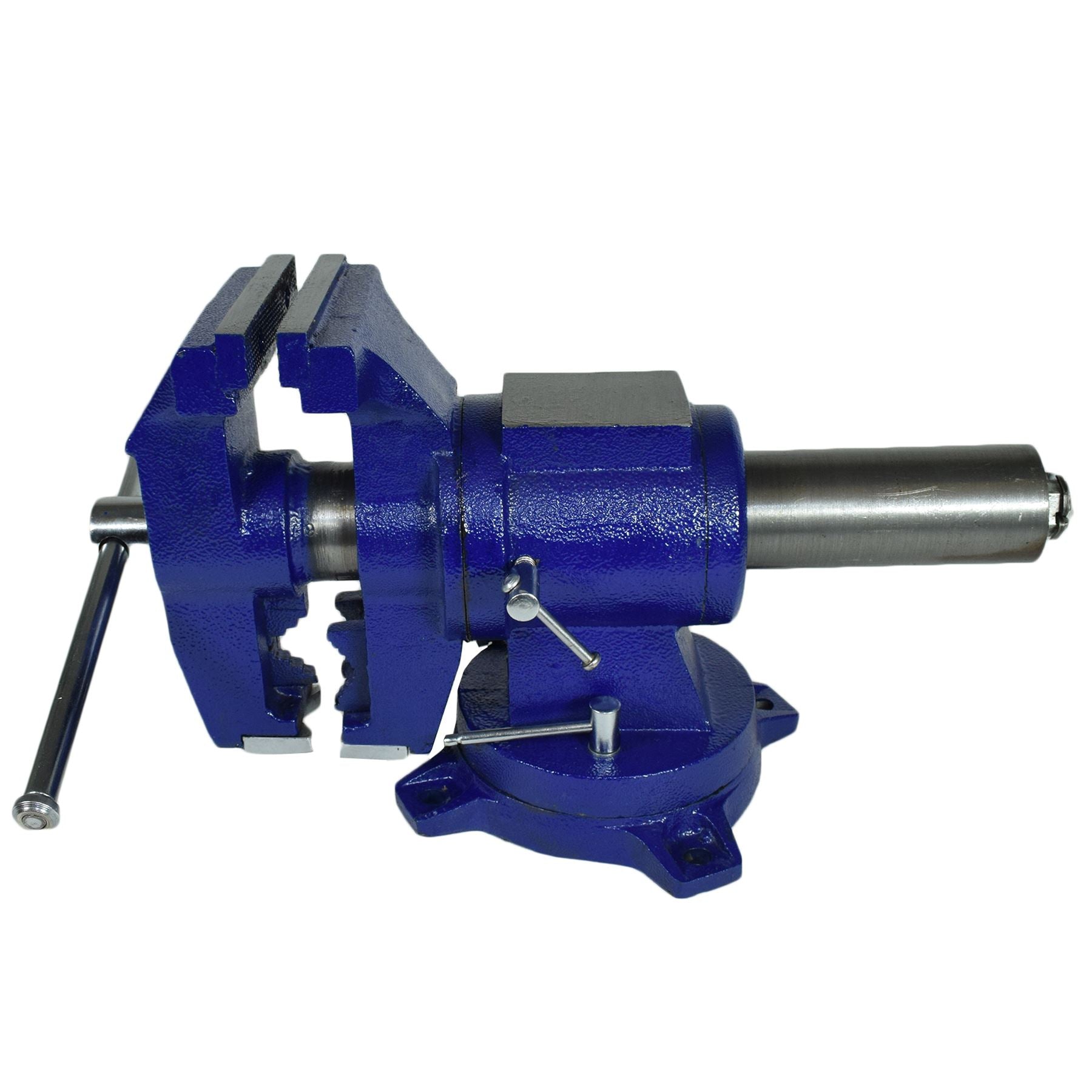 5" (125 mm) Schraubstock mit drehbarer Basis, Schraubstock, Amboss, Klemmhalter, Rohrgriffbacken, Eisenbank