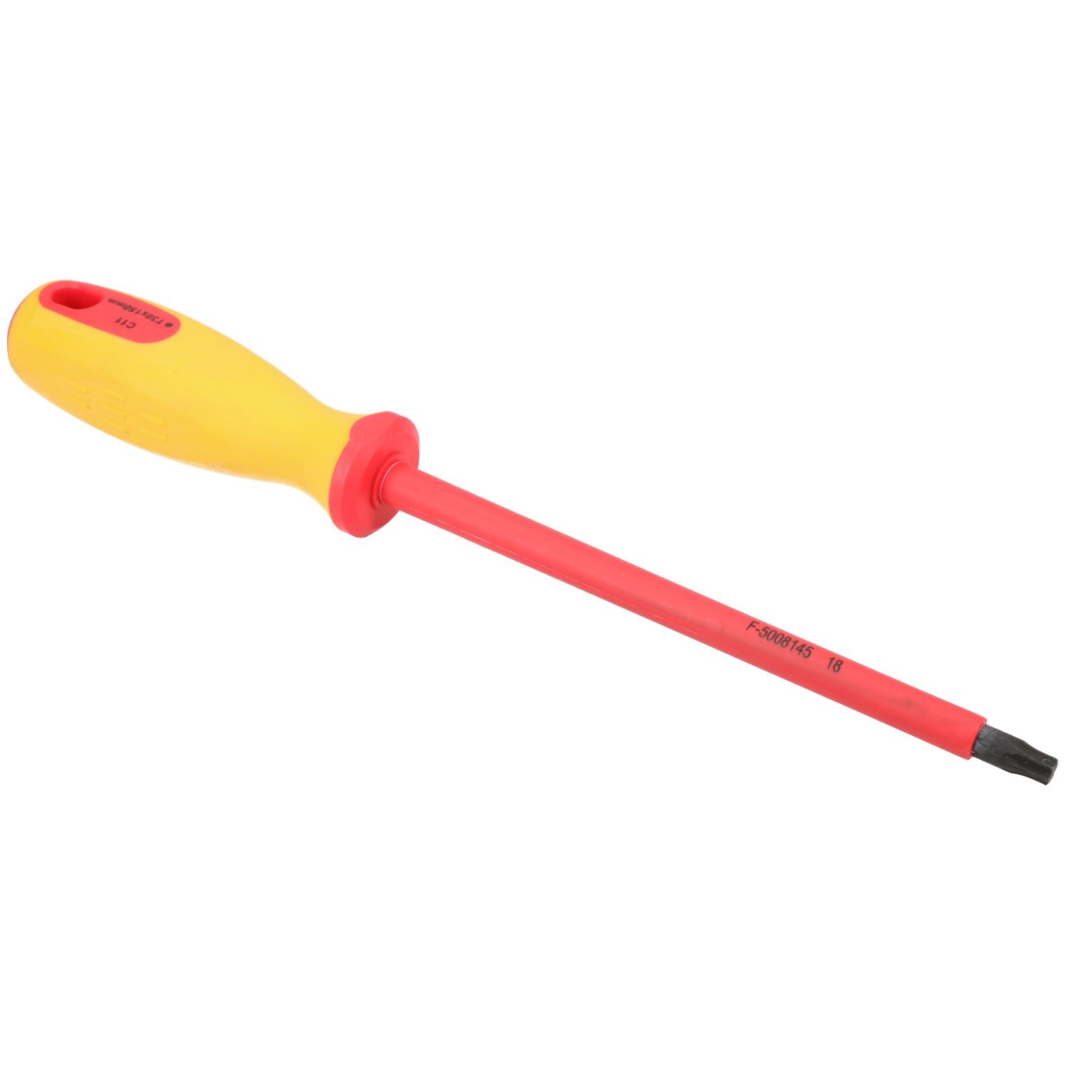 Tournevis Torx mâles isolés VDE T10 – T40 pour électriciens voitures hybrides