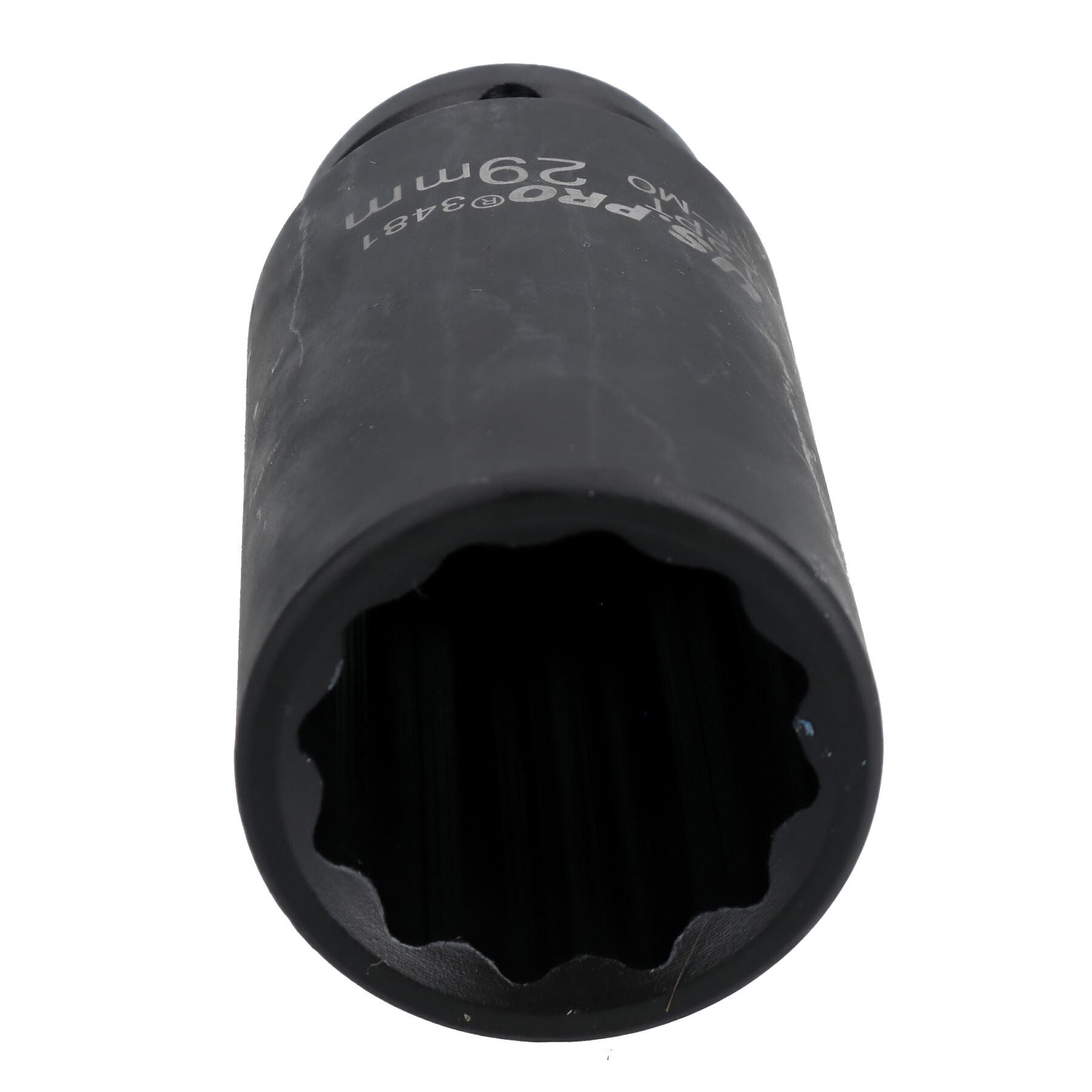 Douille pour écrou d'essieu de moyeu arrière profond métrique 29 mm, entraînement 1/2 po, 12 pans, bi-hexagonale
