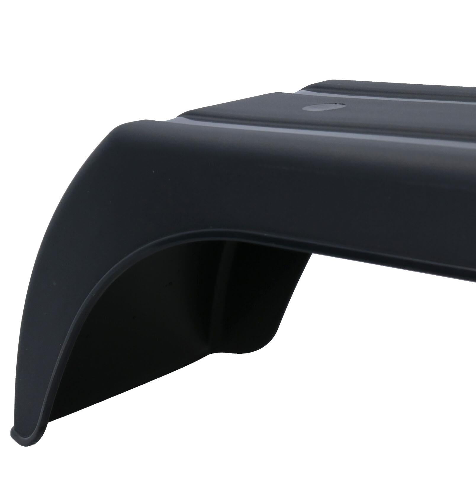 Garde-boue pour roues de remorque 8" en plastique simple / aile / garde-boue moulé par injection