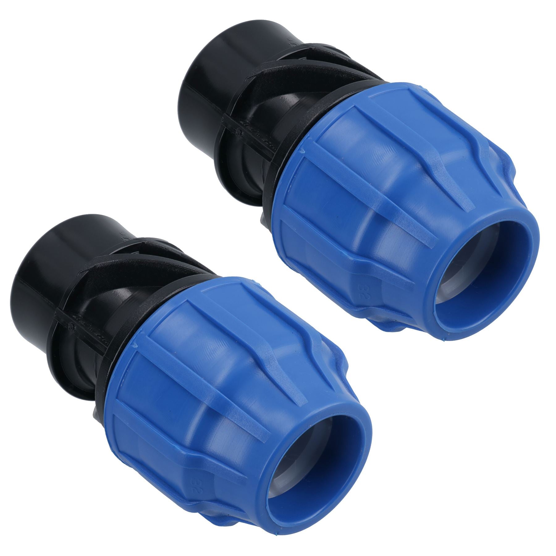 Raccord de compression pour adaptateur femelle MDPE 32 mm x 1" pour tuyau d'eau PN16