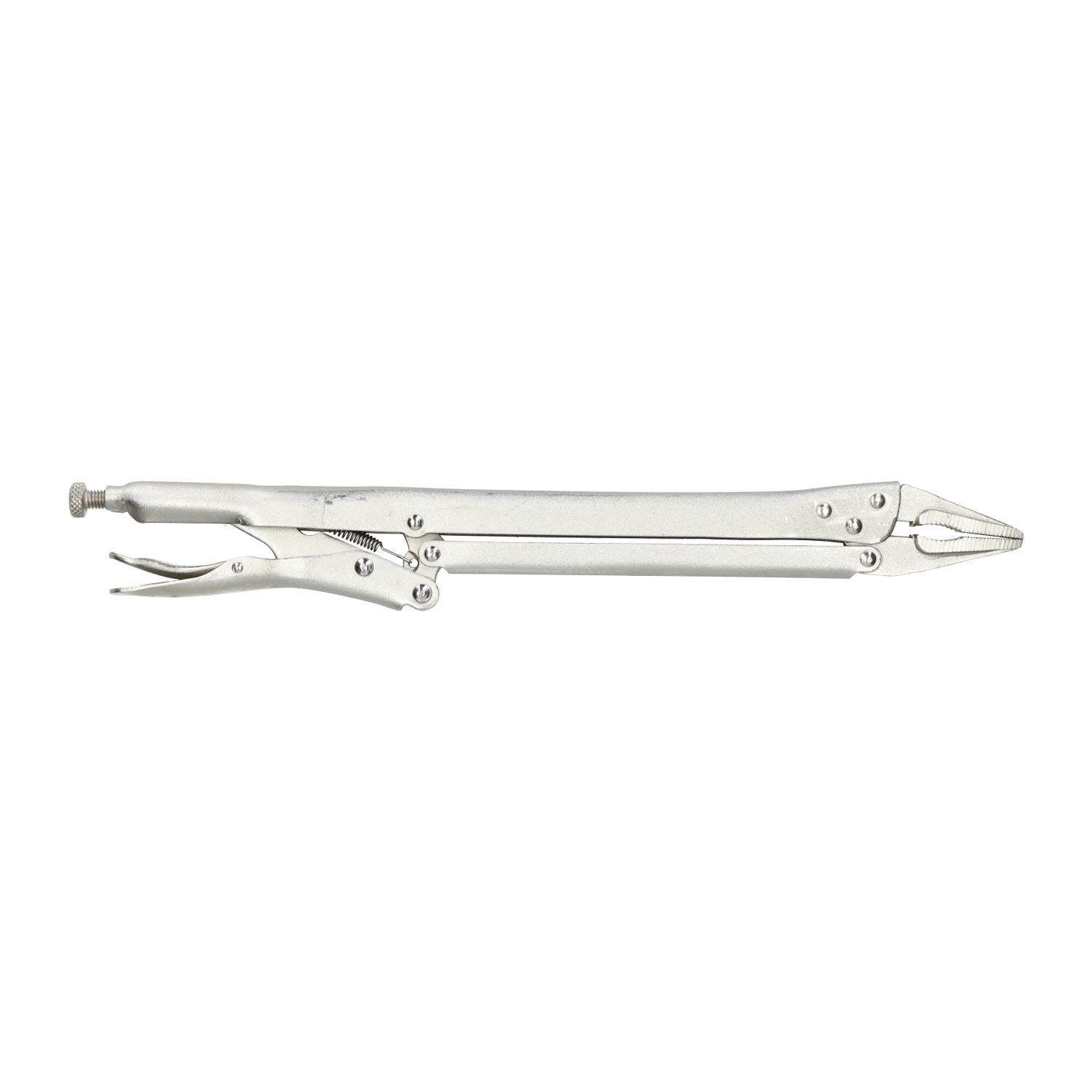 Pince-étau à bec extra long Poignées pour taupes Entièrement réglable Longueur totale 15"