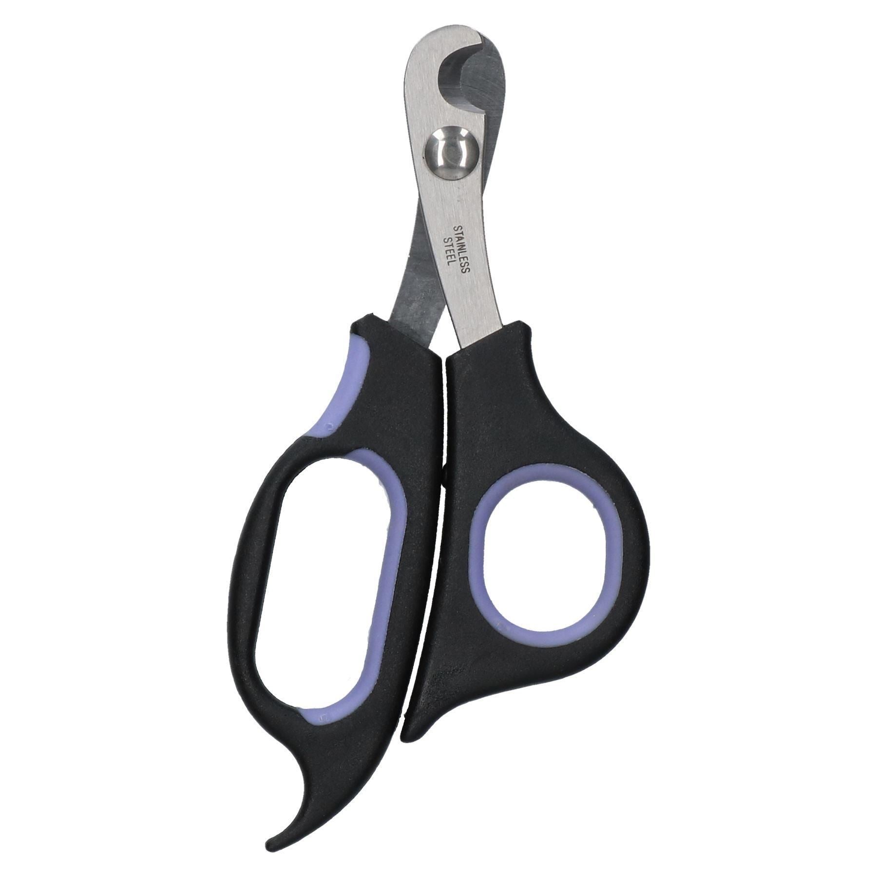 Kit de toilettage pour petits animaux avec coupe-griffes de luxe, brosse douce et peigne double face