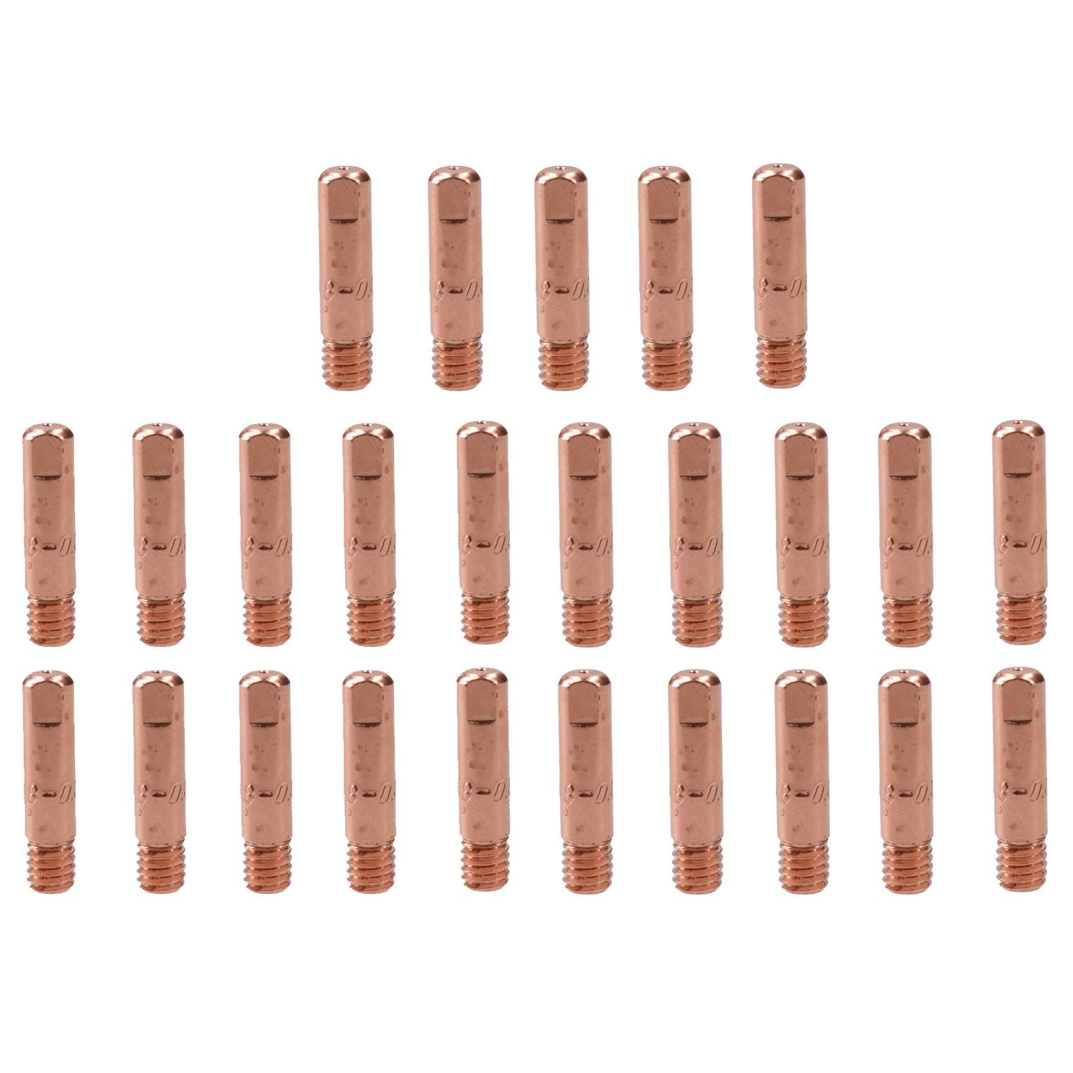 Mig Welding Welder Round Contact Tips for MB15 Euro Torches