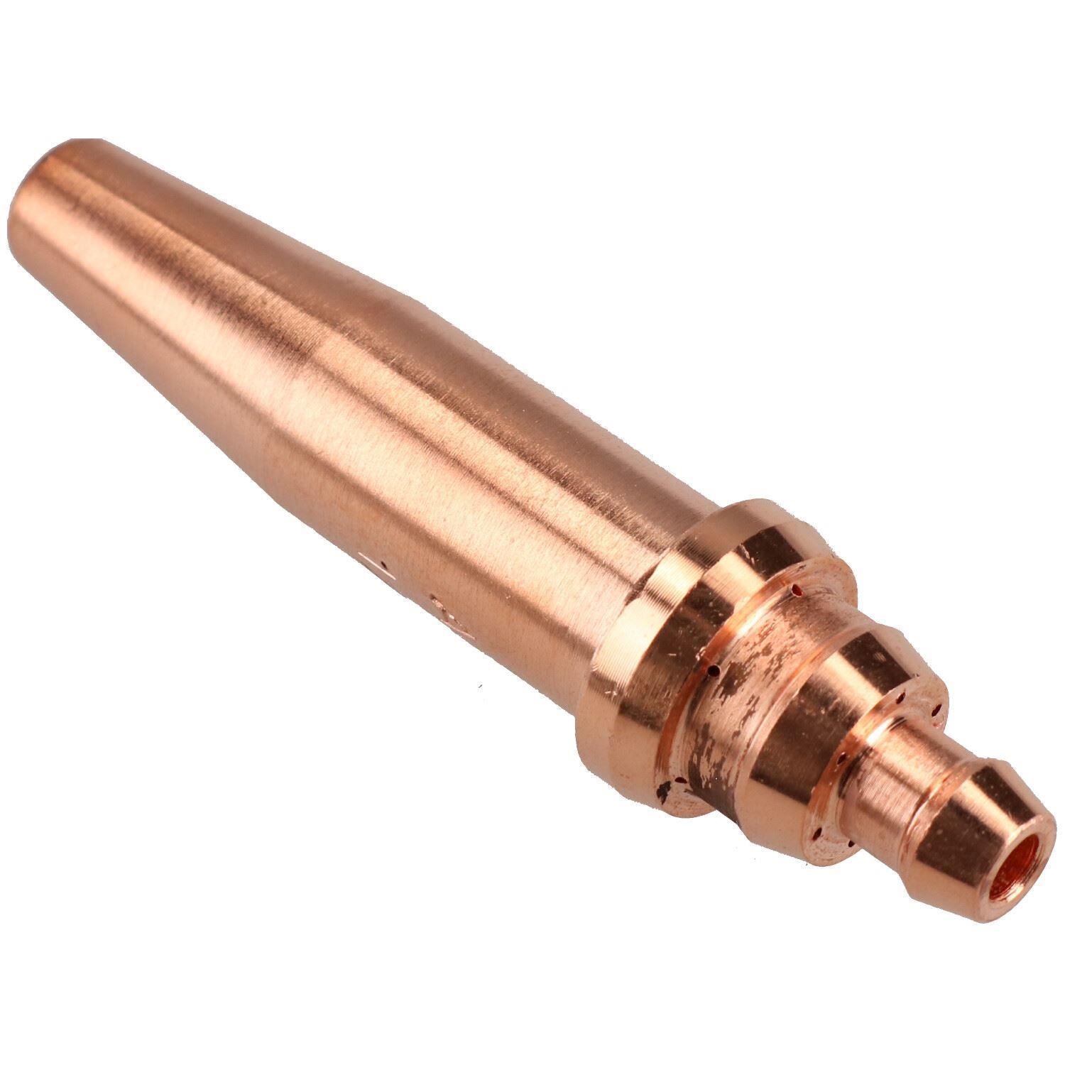 ANM Oxy Acetylene Gas Cutting Nozzle Tip Standard length 1/32" - 1/16" Oxygen