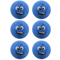6cm Funny Face Super Bouncy Rubber Balls for Cats Puppy Dog Toys