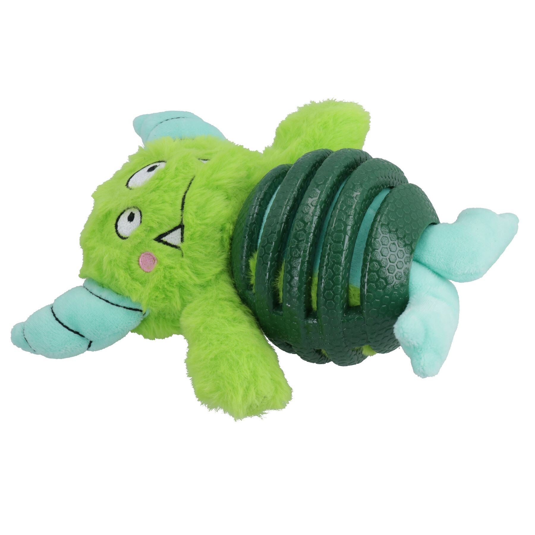 Jouet de jeu pour chien et chiot en forme de monstre avec corps en boule TPR résistante