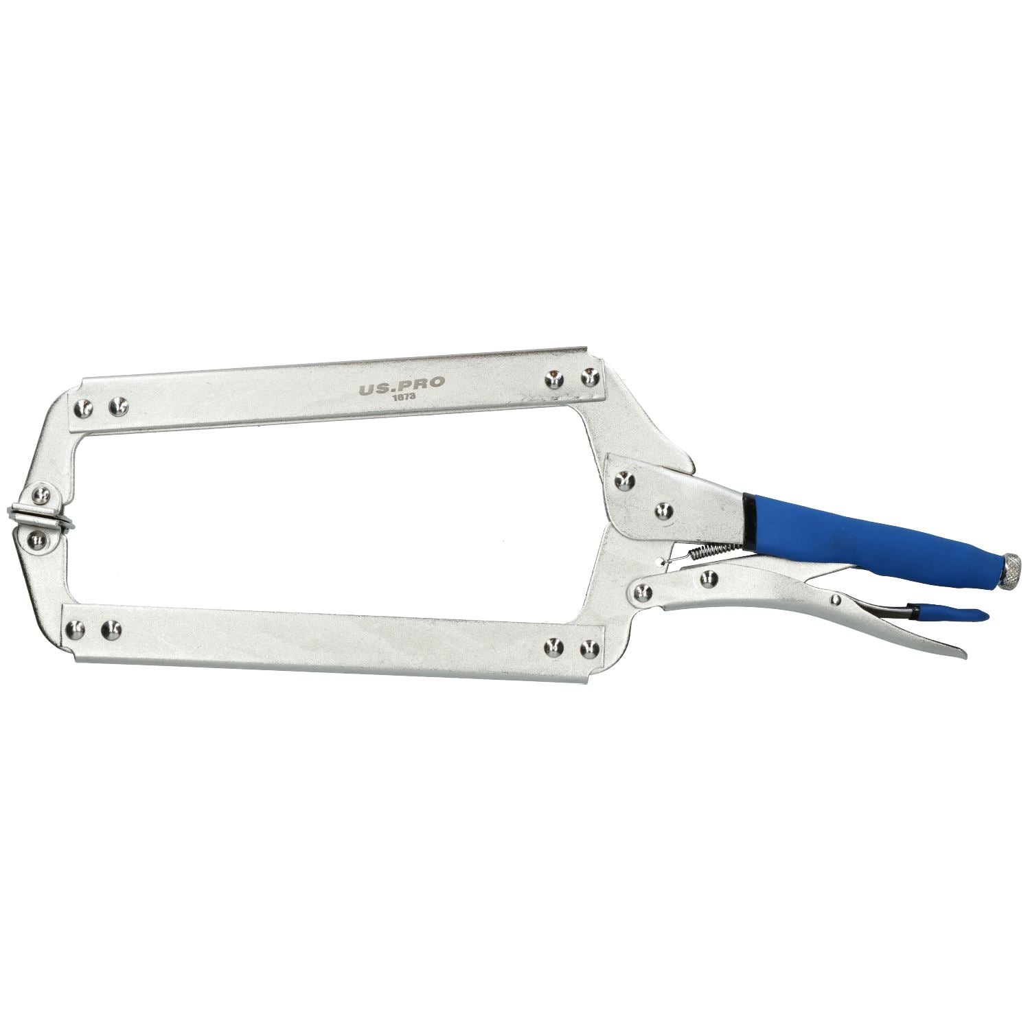 Pince de serrage en C pour soudage, fixation, poignée de maintien, dégagement rapide, 460 mm