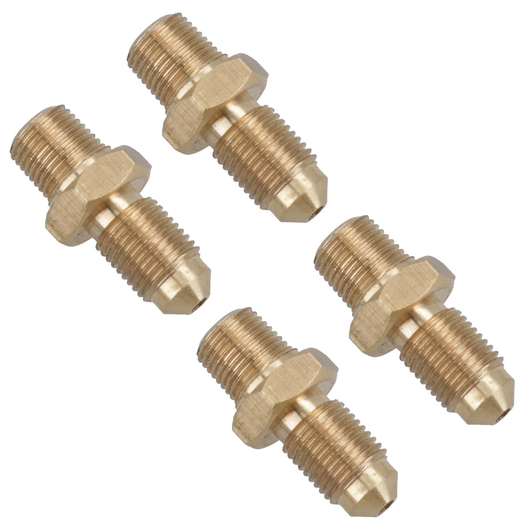 Messing Hydraulische Bremskupplung Rohr Adapter Anschluss 1/8 - 1/8 Außengewinde