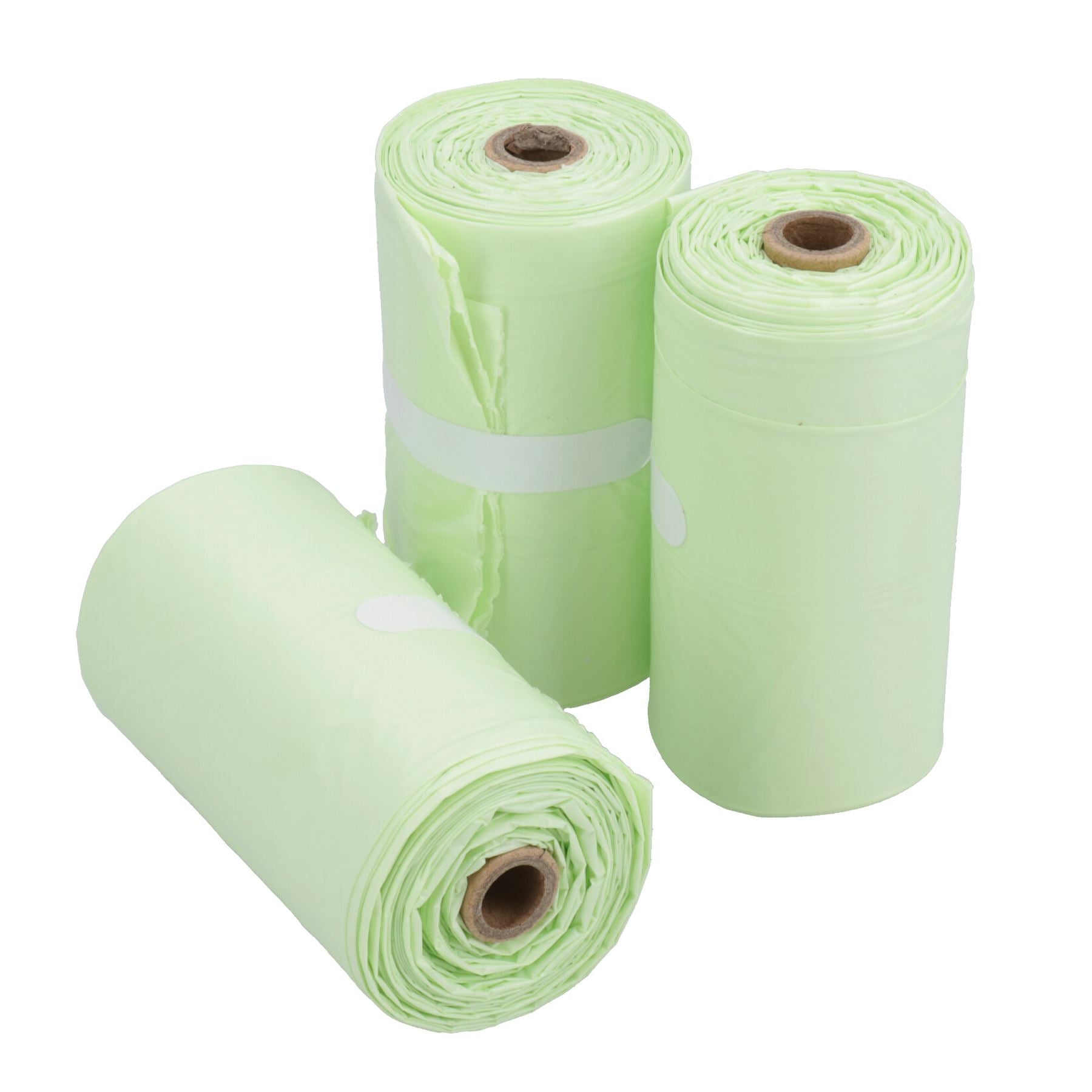 Rouleaux de crottes de chien 100 % biodégradables à base d'amidon de maïs 140 sacs Accessoire de promenade pour chien