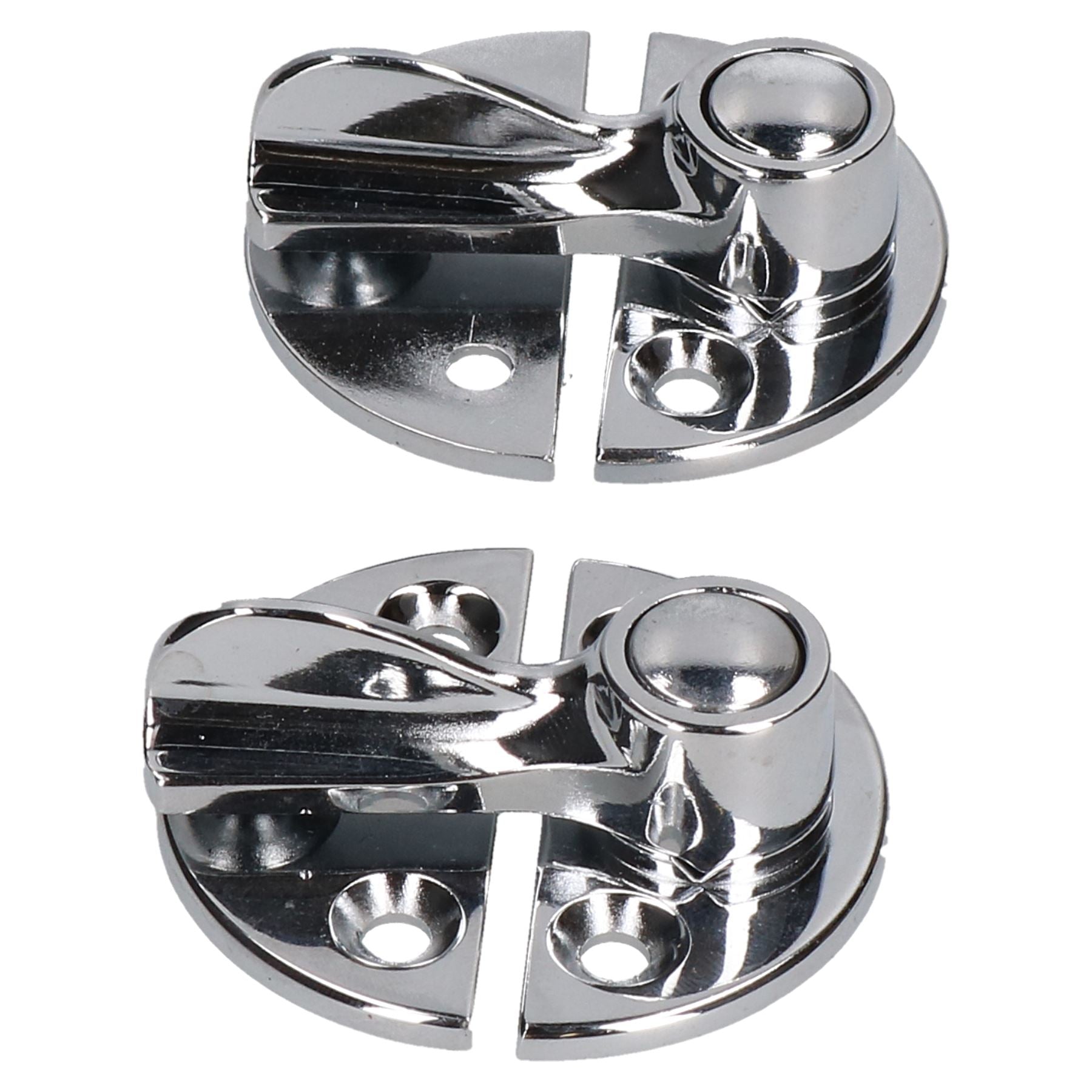 Gravelly Fastener Schwenkbarer Knebelverschluss, Schloss, Anhänger-Nummernschild-Clip, mittelgroß