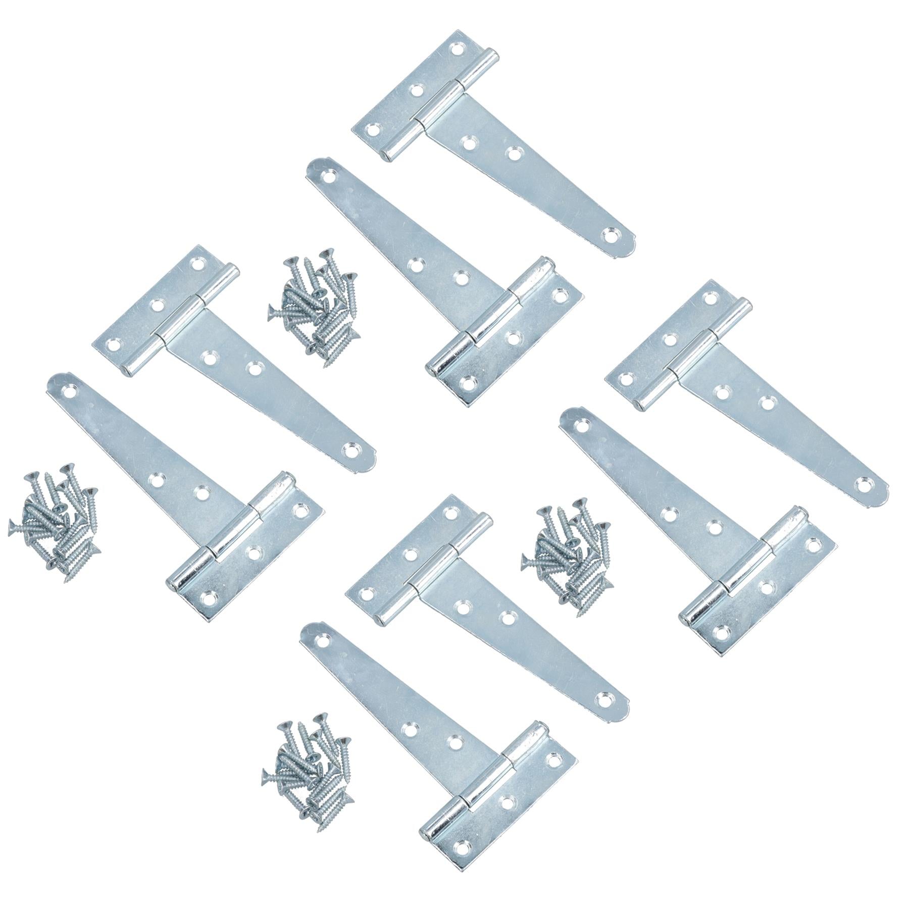 Heavy Duty T Tee Hinge For Sheds Gates Doors Zinc Plated Finish 4 – 18 Inch