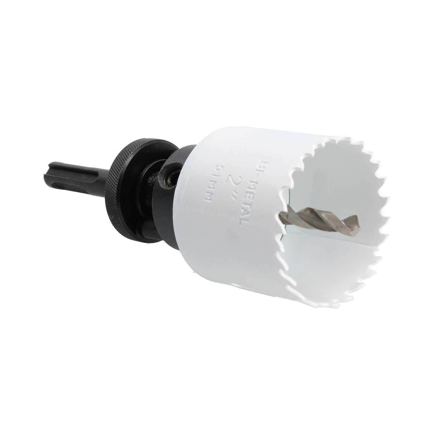 SDS-Plus-Dorndornaufsatz, komplett mit HSS-Lochsäge, 32 mm – 152 mm