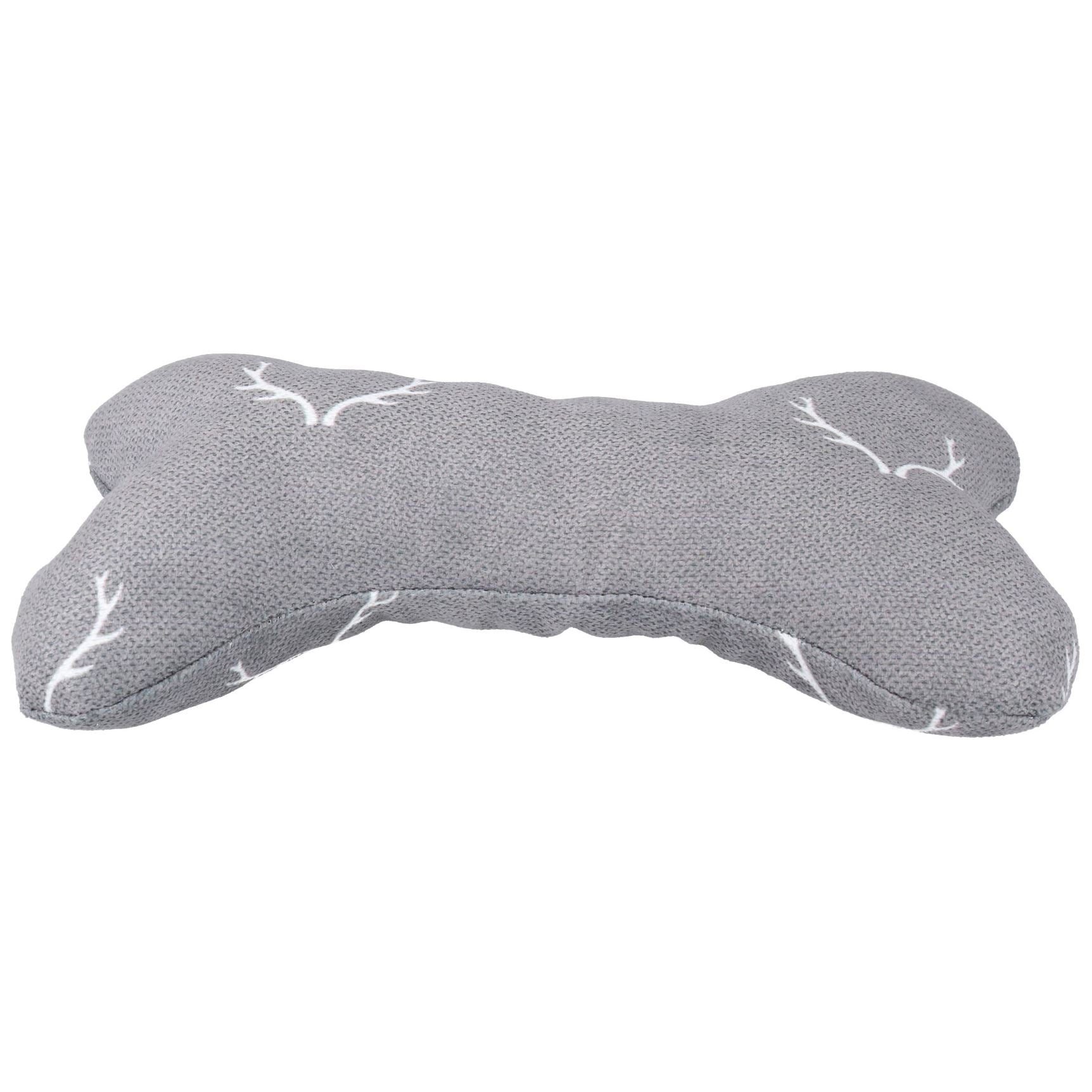 Dog Christmas Gift Plush Comfort Super Soft Antler Comfort Bone Toy 13x25cm
