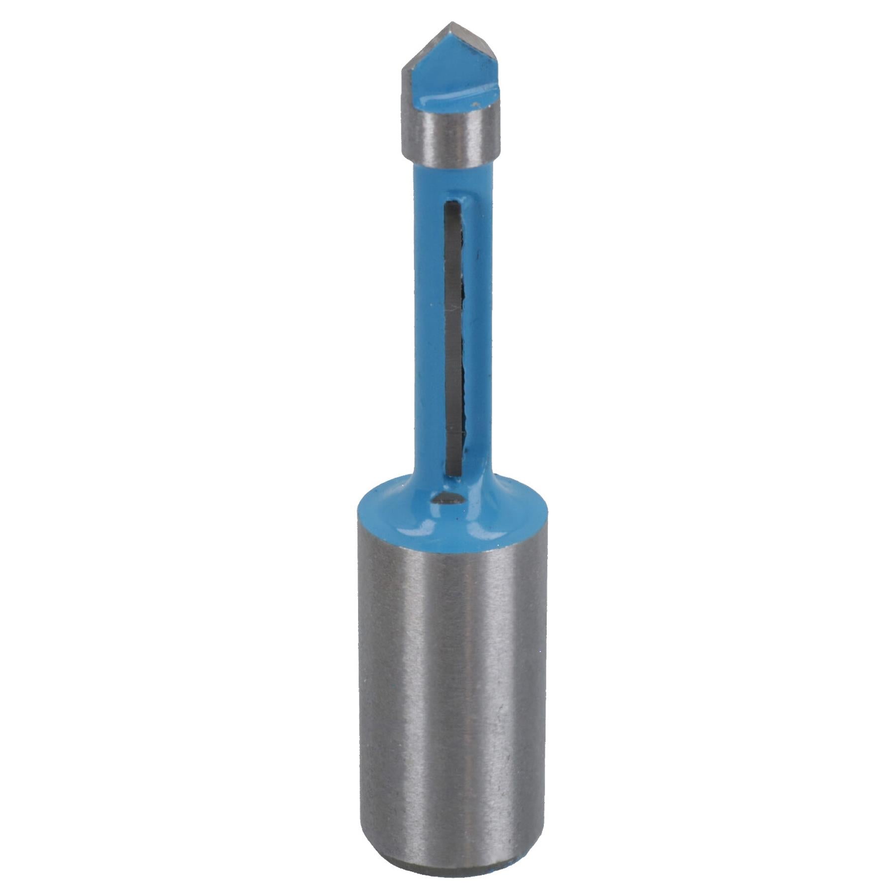 TCT Panel Pilot Router Bit Schneidwerkzeug 6,35 mm D 45 Grad Winkel 1/2" Schaft