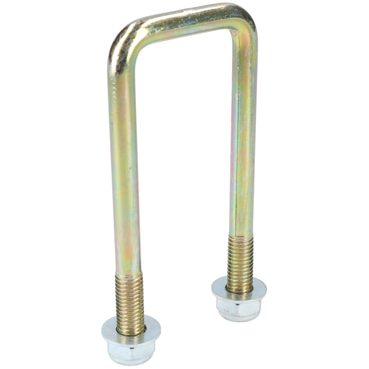 4er-Pack M10 40 mm x 110 mm U-Bolzen N-Bolzen für Anhänger mit Muttern HOCHZUG