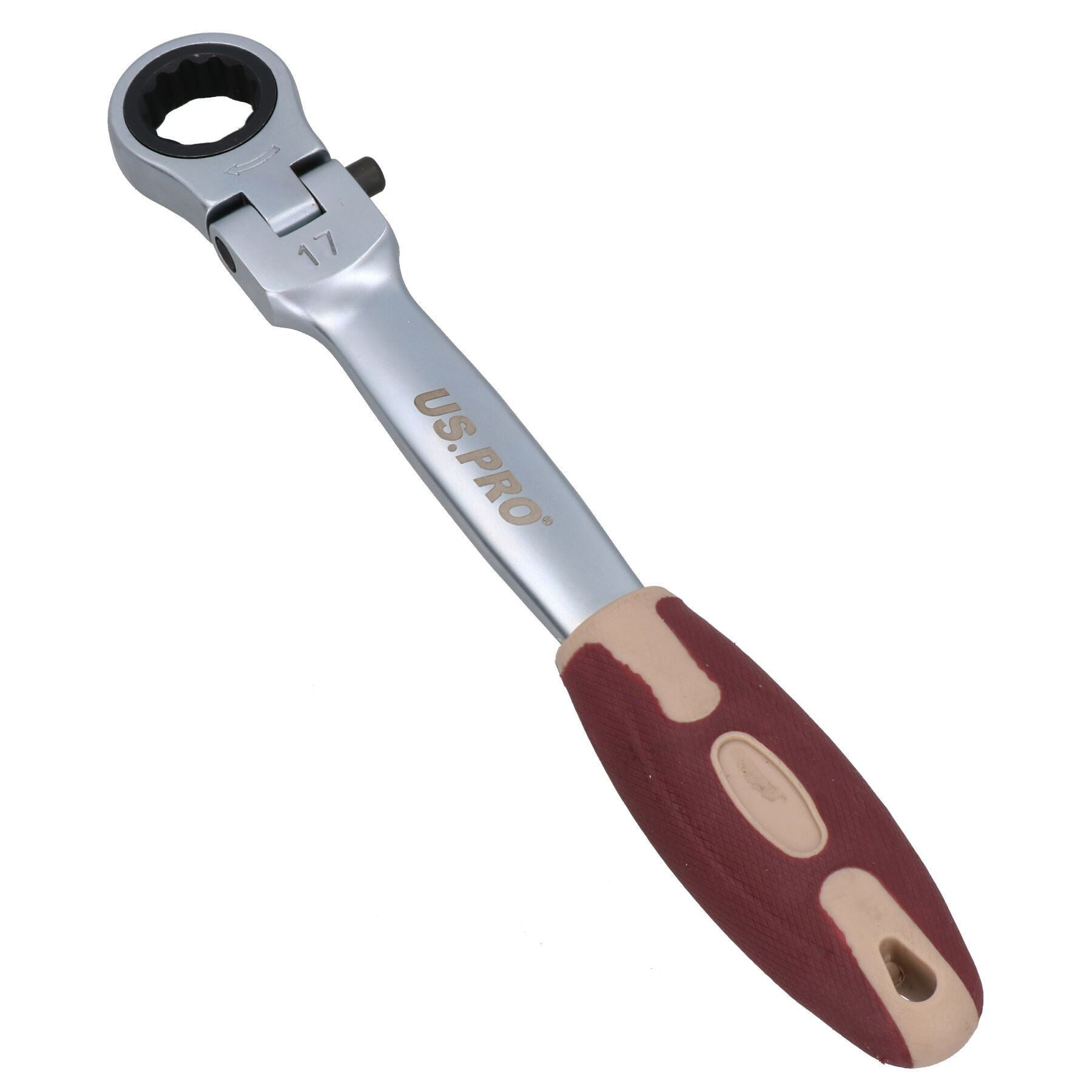 Clé à cliquet à anneau fermé flexible Flexi à tête verrouillable 72 dents