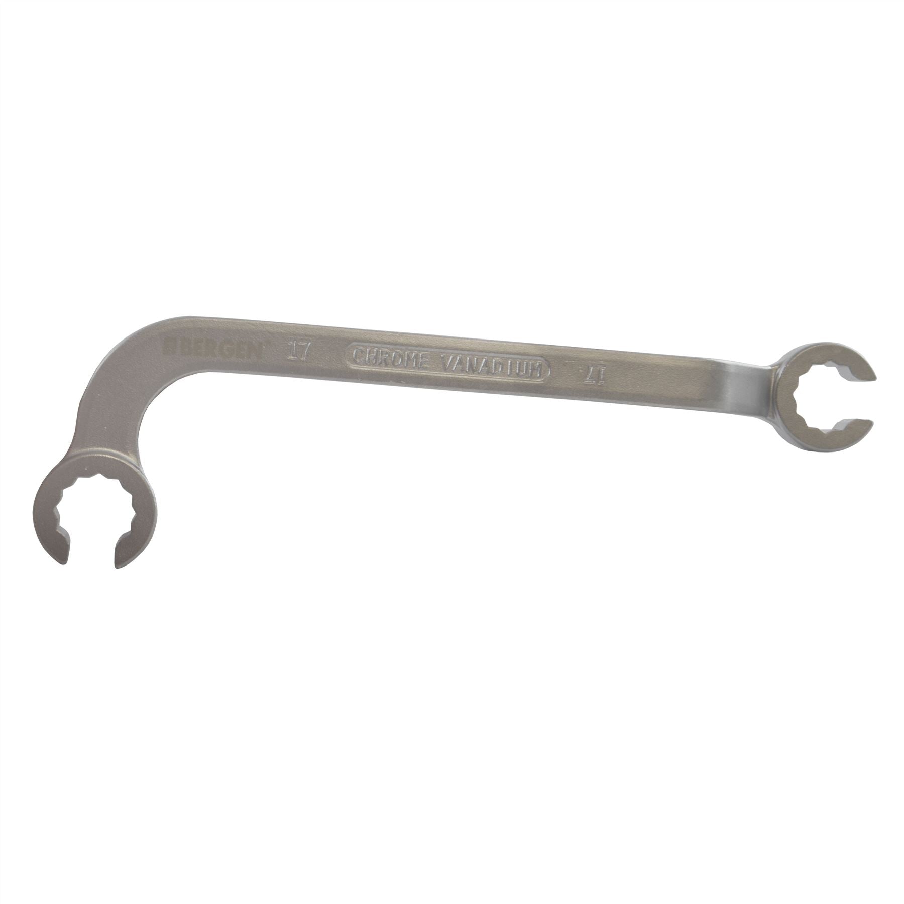 17mm Double Open Ended Ring Spanner For Diesel Engine Injection Pipes Bergen
