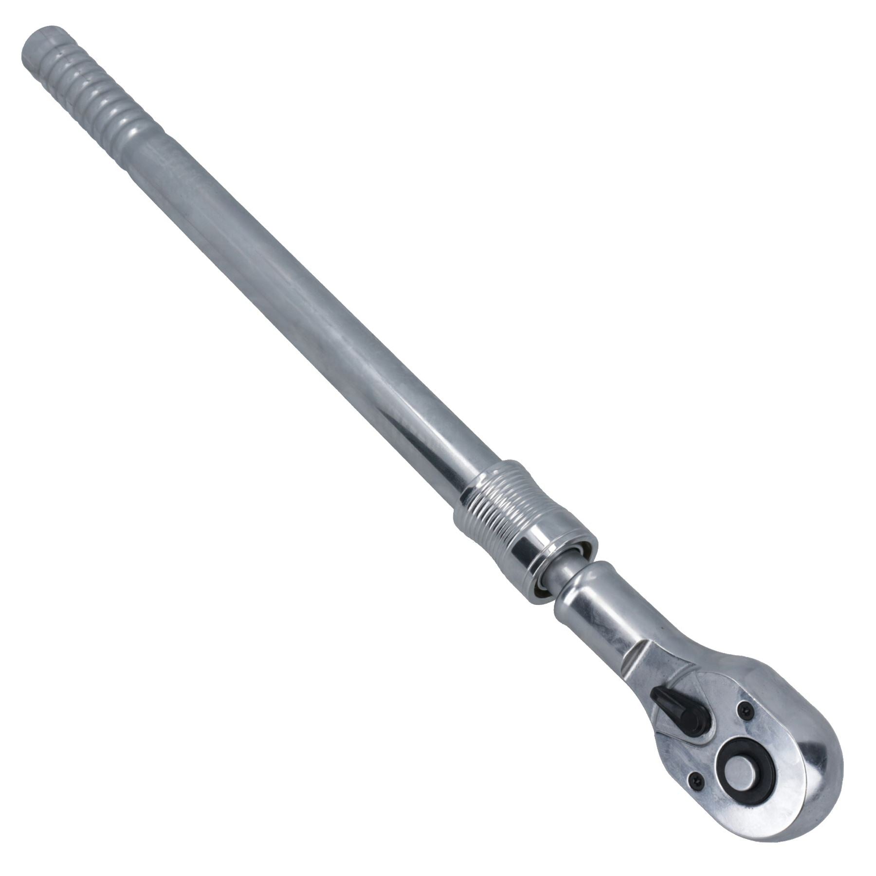 Ausziehbare Ratsche mit 3/4-Zoll-Antrieb, 630 – 1000 mm, 24 Zähne, umschaltbar, Schnellspanner