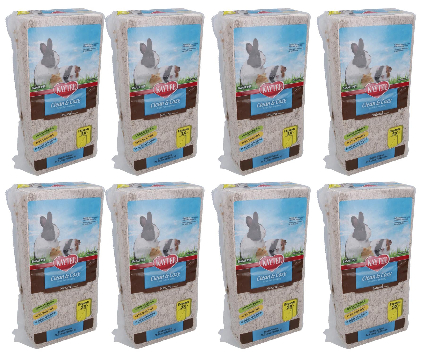 24.6L Clean & Cozy Small Animals Bedding 99% Dust Free Odor Control