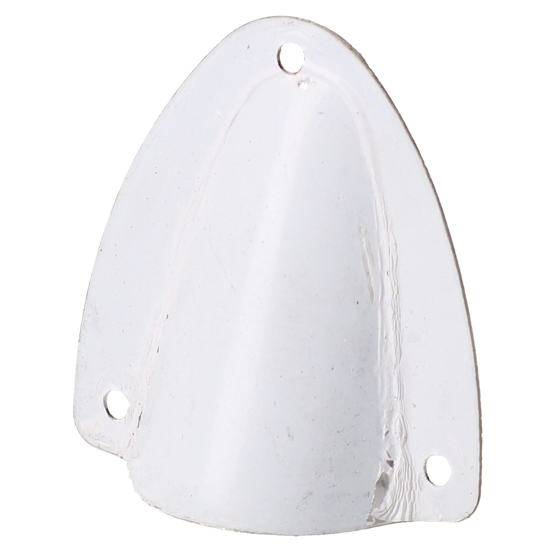 Couvercle de vidange de grille d'aération en forme de coquille en acier inoxydable marin poli 57 mm