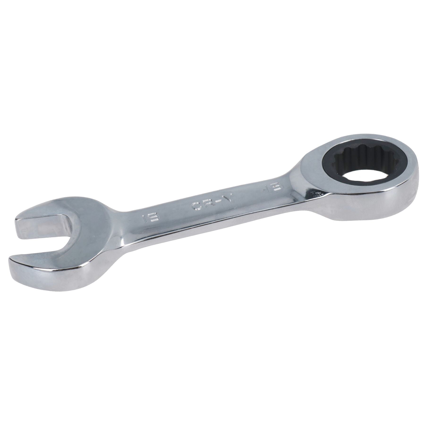 Clé mixte à cliquet courte métrique MM 72 dents 8 mm – 19 mm