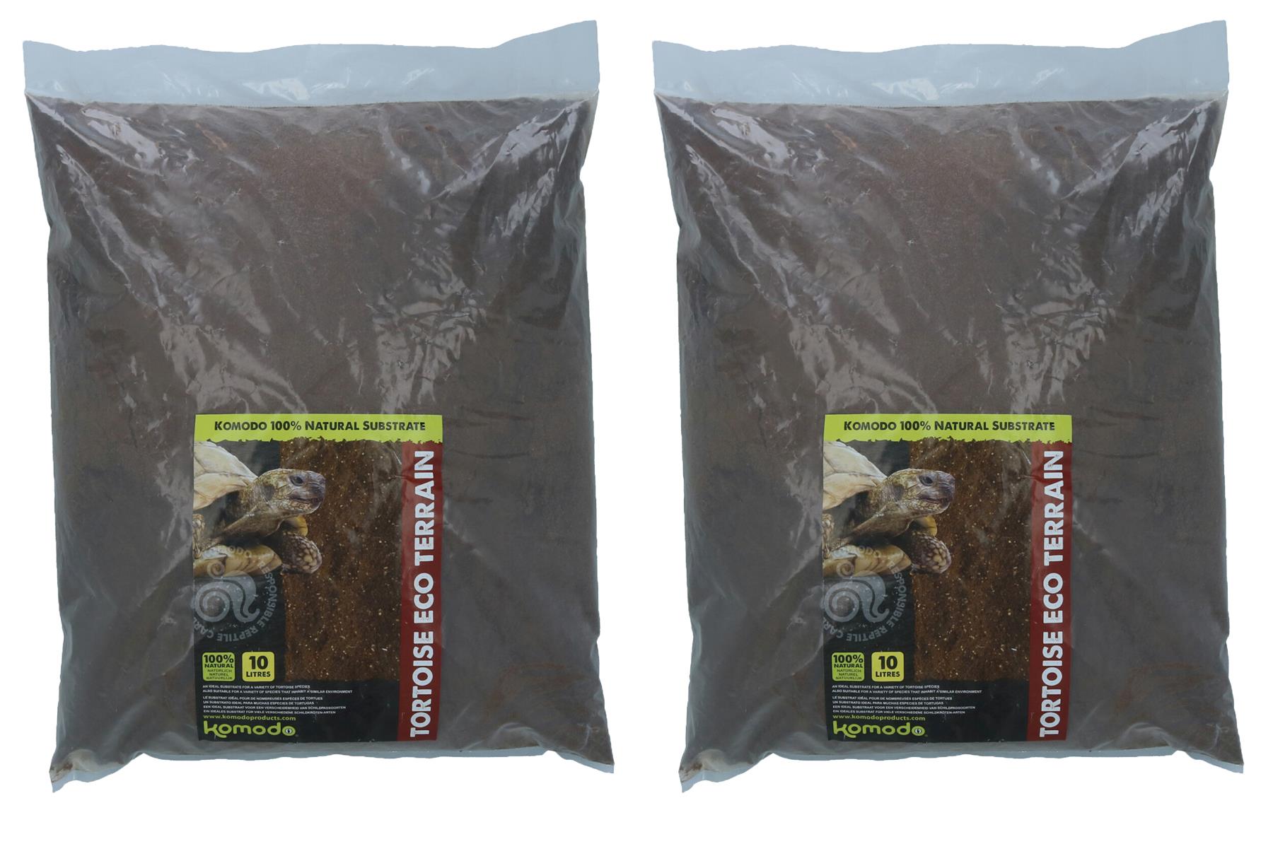 10L Reptile Tortoise Soil Sand Mix Eco Terrain Natural Substrate