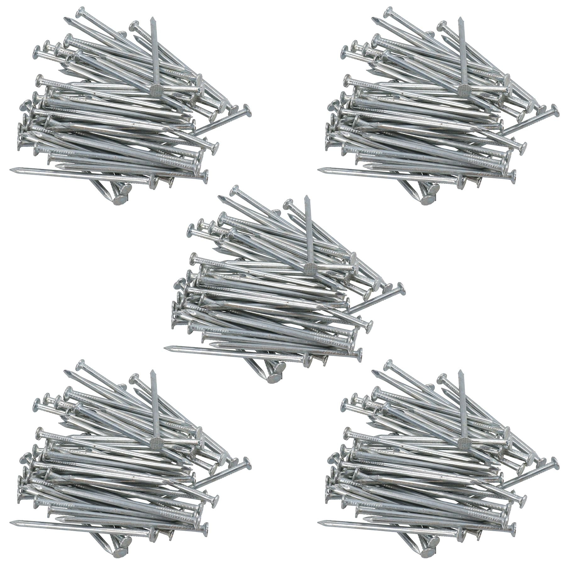 Clous multi-usages à tête plate 68 mm / 2,5 po Fixations pour menuiserie