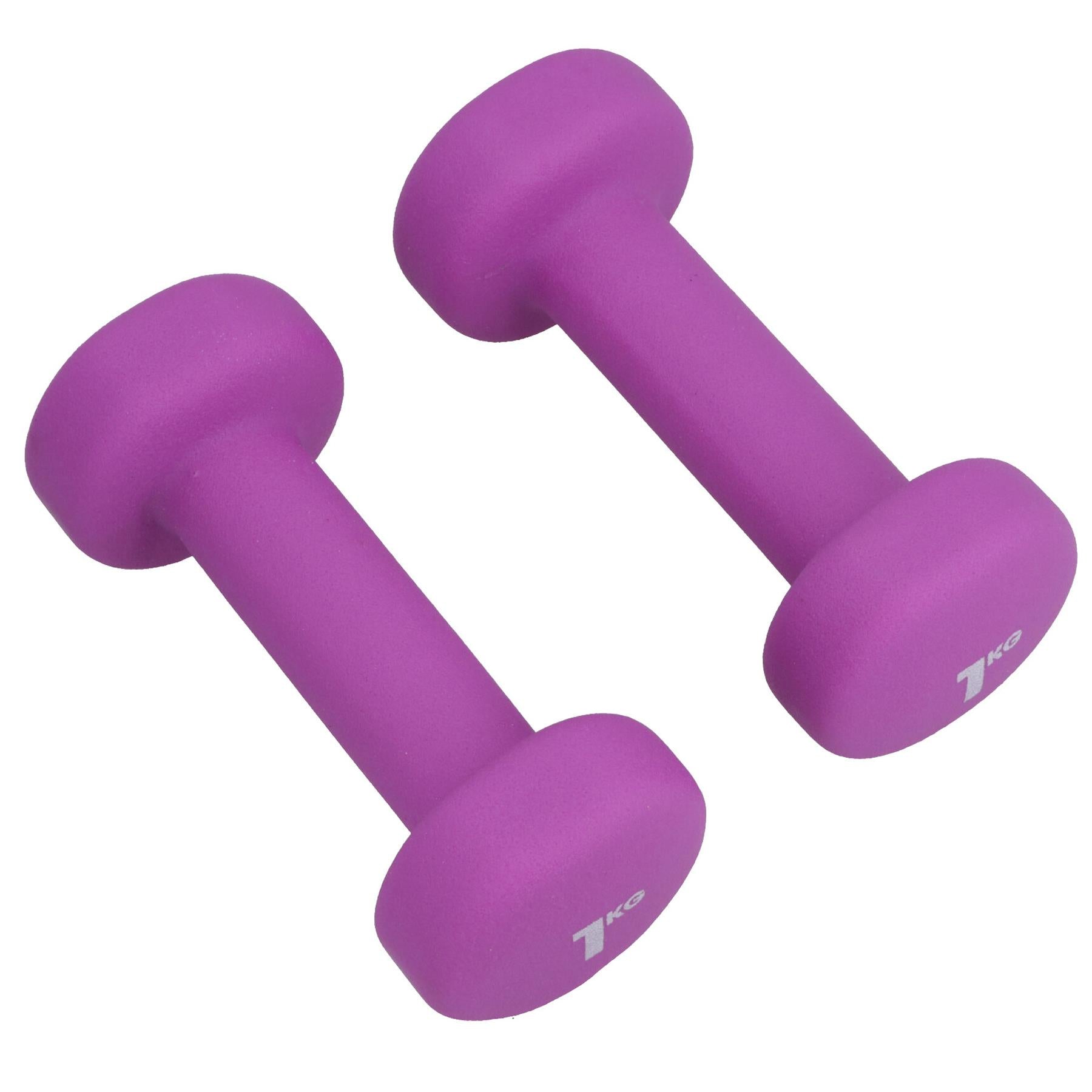 Neoprene Dumbbells Weights 0.5kg - 3kg Gym Exercise Fitness Muscle Workout