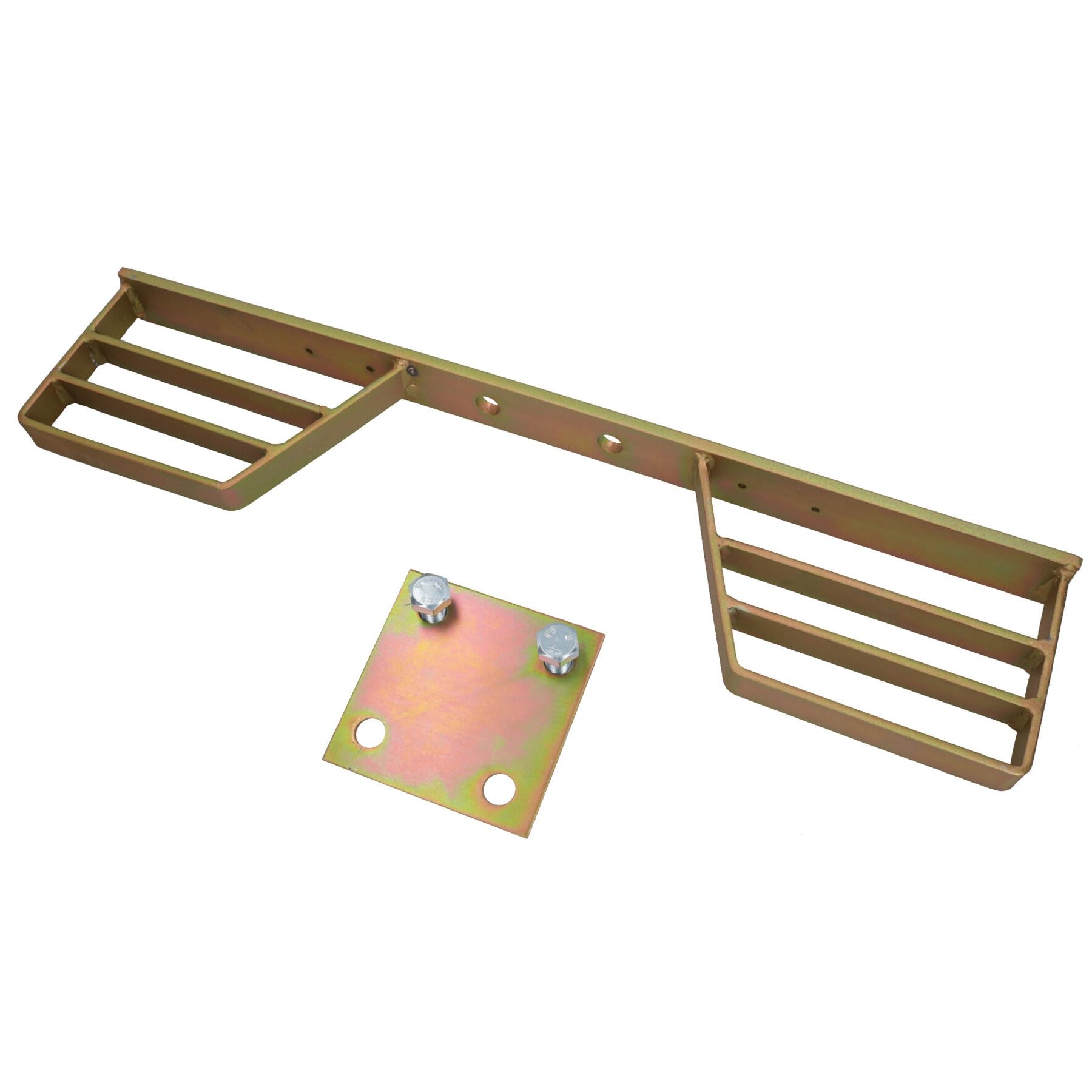 Marchepied double pour barre de remorquage pour fourgon 4x4 Marchepied d'accès à la porte arrière