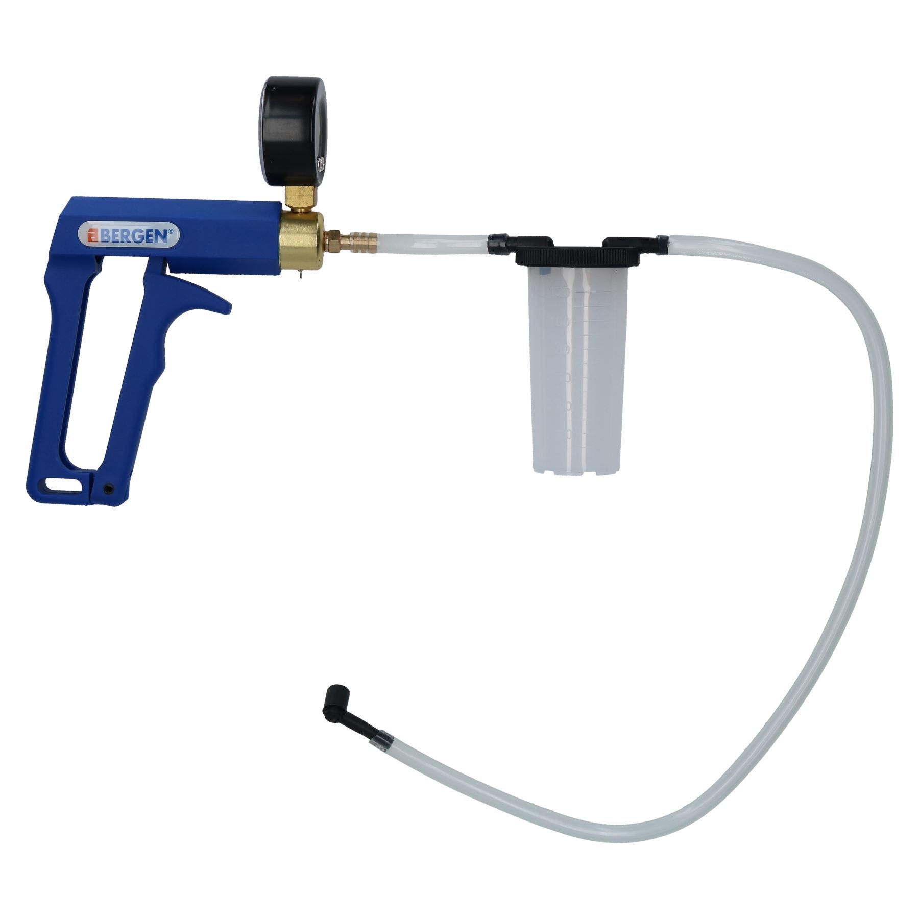 Handheld Vacuum Brake Bleed Kit / Line Bleeding Adaptors 0 - 30 PSI