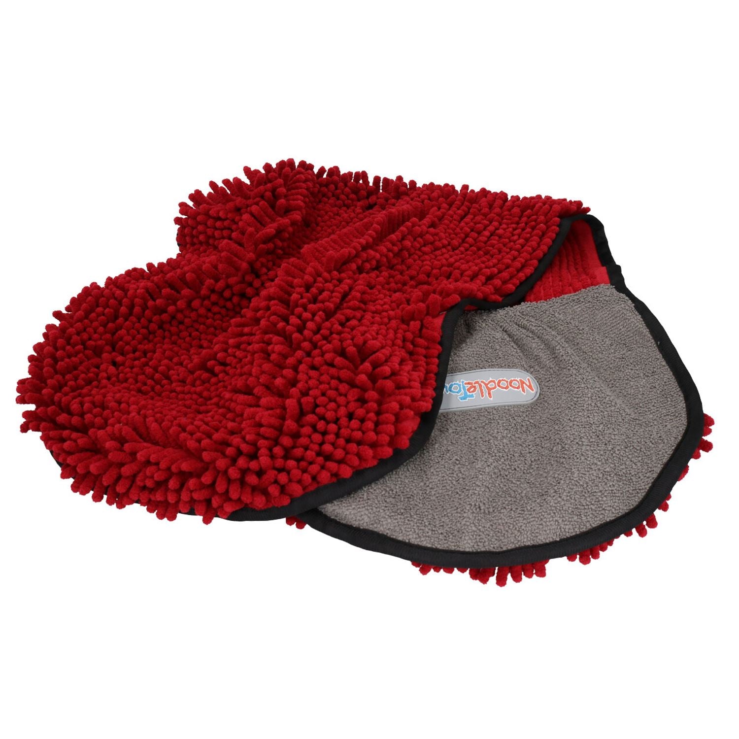 2PK Super Absorbent Burgunder Mikrofaser Hund Katze Haustier Nudel Handtuch Schnell Trocknend