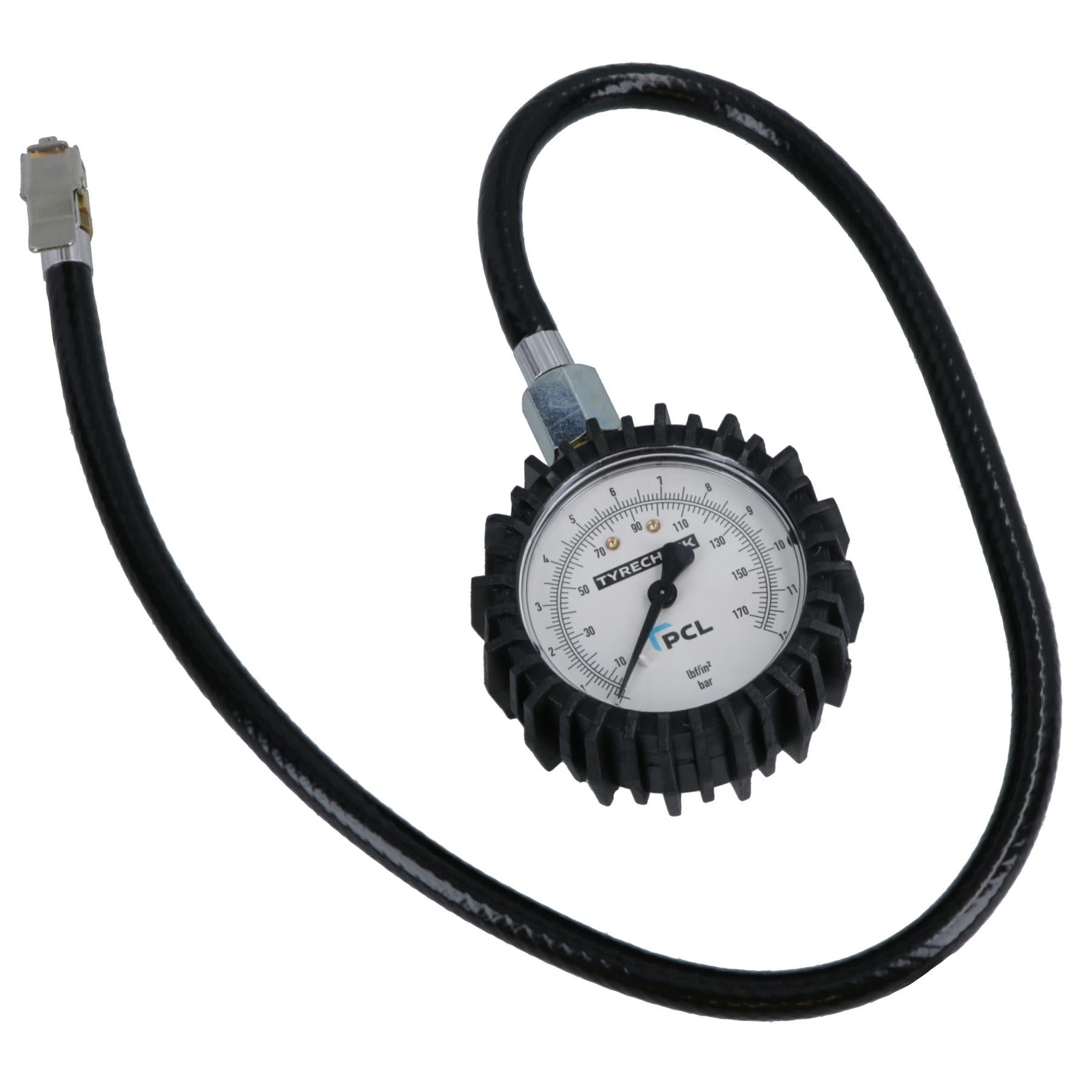 PCL Tyre Pressure Gauge Dial High Accuracy Calibrated Tyre Check Car Motorcycle