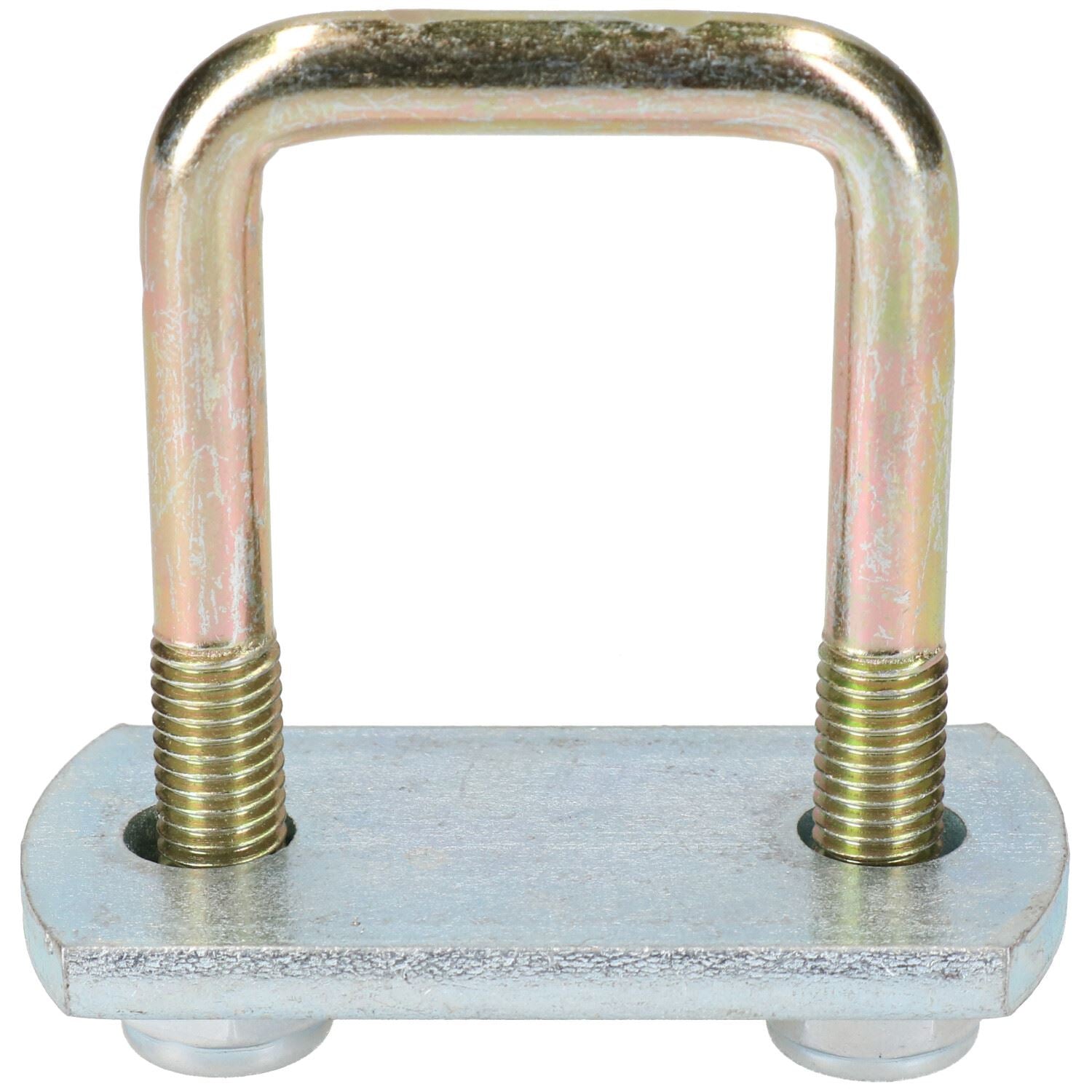 4er-Pack M10 40 mm x 70 mm U-Bolzen N-Bolzen mit Platten und Muttern HOCHZUG