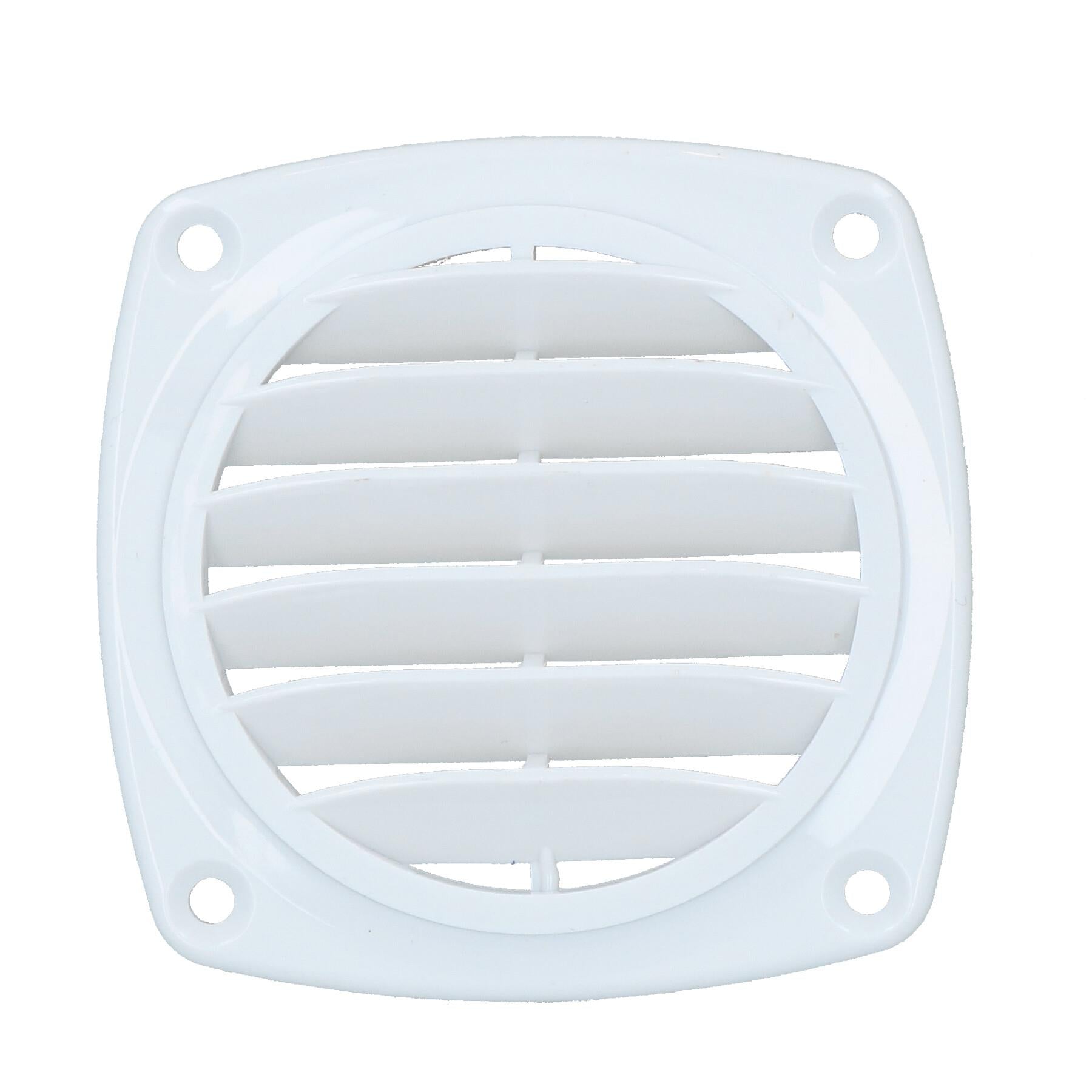 2pk Louvre Air Vent High Grade Ventilator Grill 82mm Boat Caravan Motorhome
