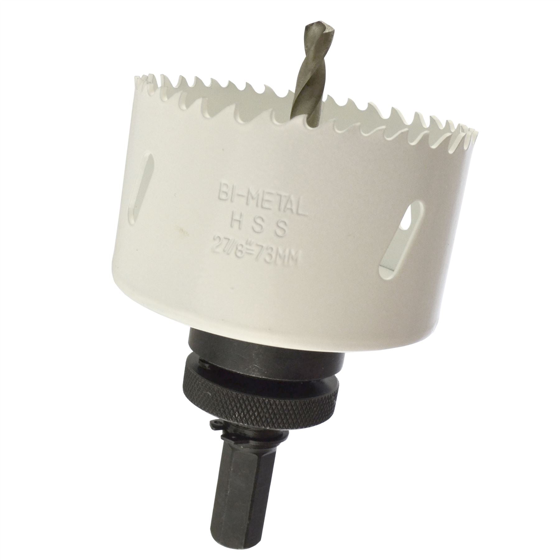 32 - 152 mm Lochsäge mit 1/2 Zoll Schaftbohrfutter, Fräser, Bimetall-Bohrer