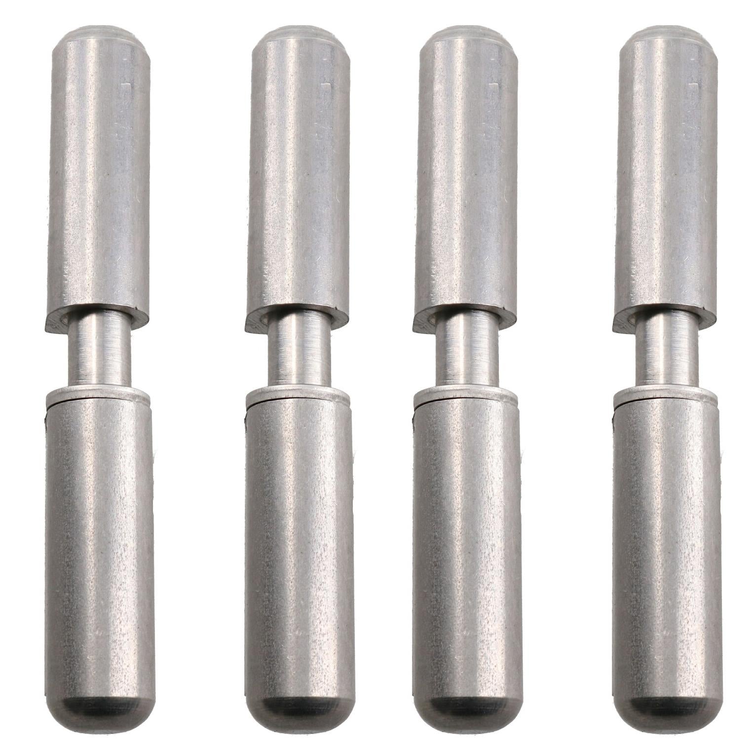 Charnière à balle en acier inoxydable à souder sur trappe de porte robuste 16 x 100 mm